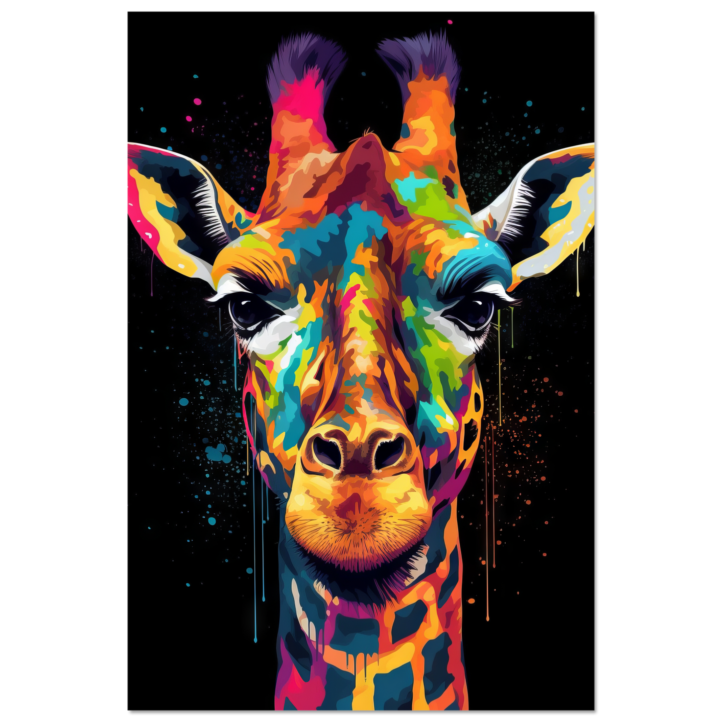Giraffe Pop-Art (WILD25)
