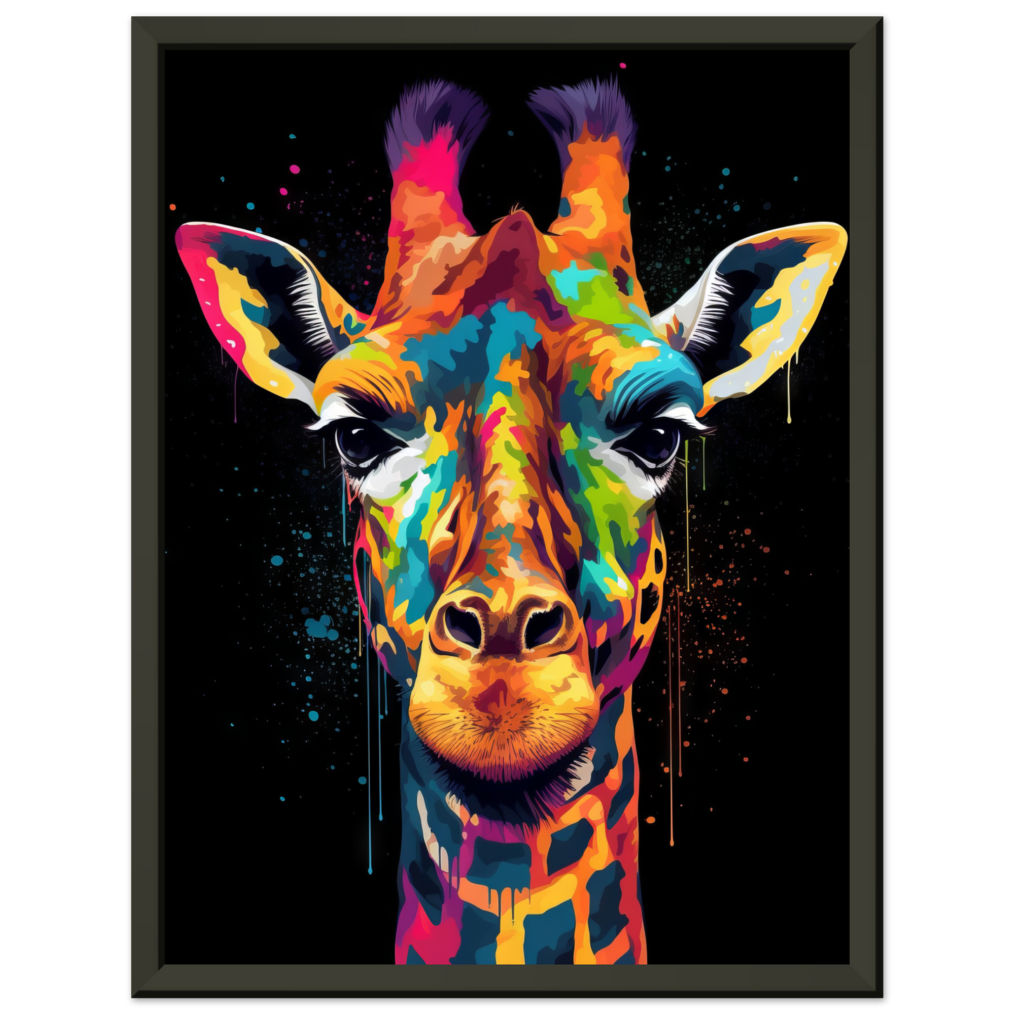 Giraffe Pop-Art (WILD25)