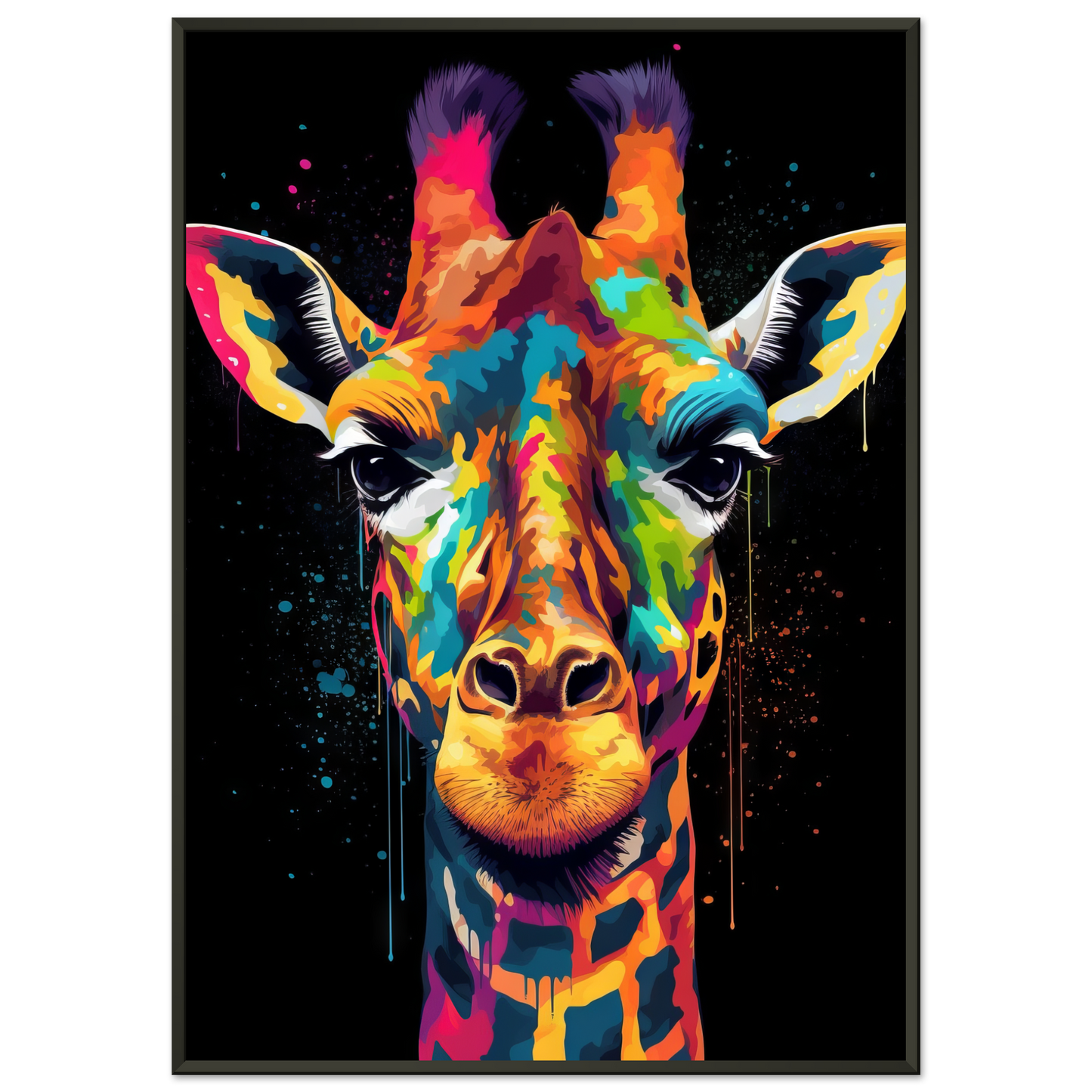 Giraffe Pop-Art (WILD25)