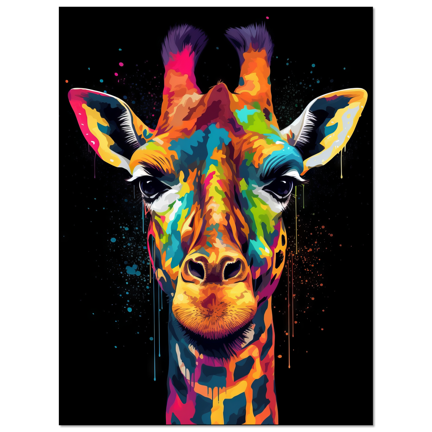 Giraffe Pop-Art (WILD25)