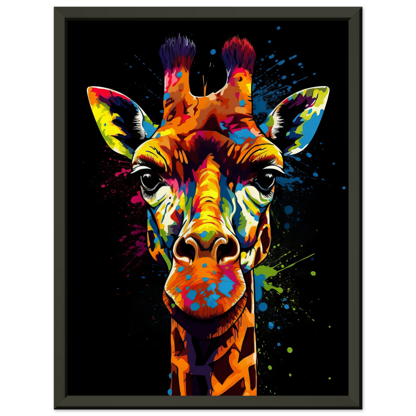 Giraffe Pop-Art (WILD26)