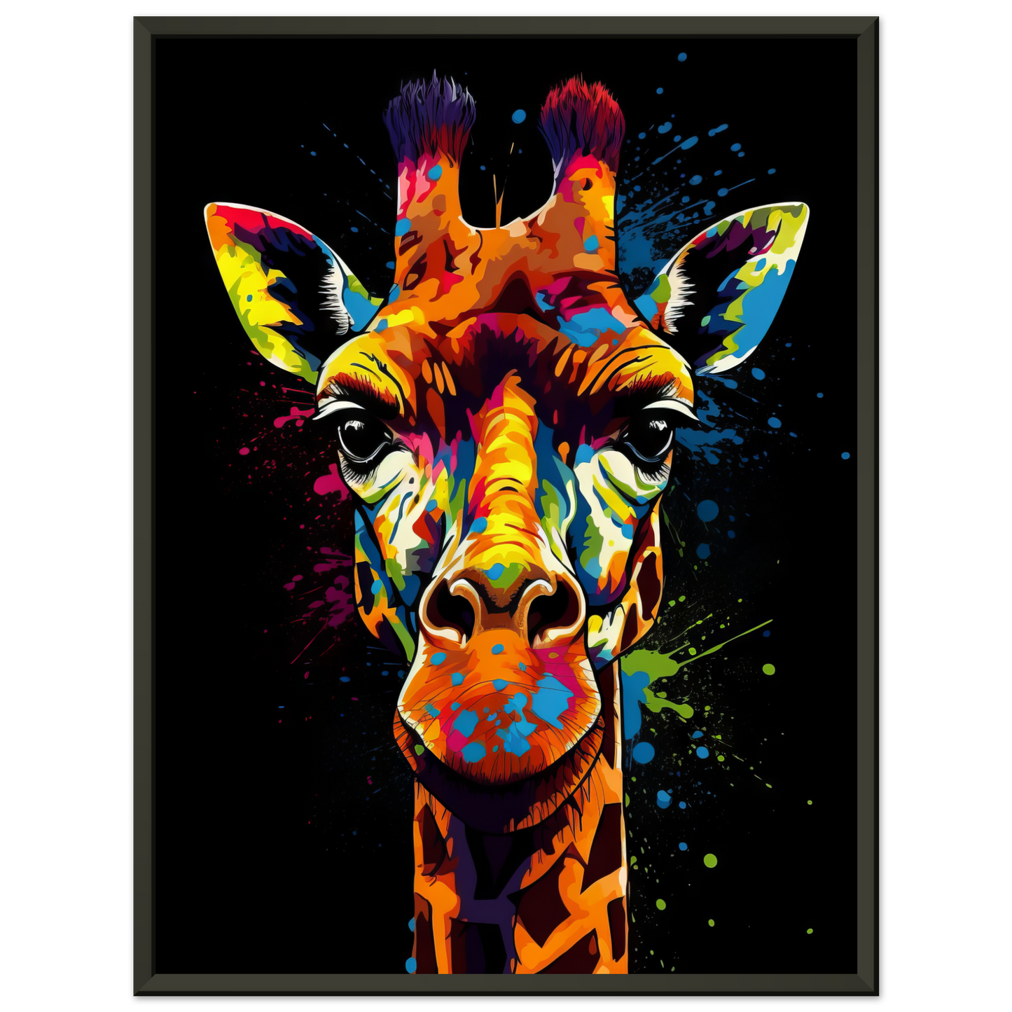 Giraffe Pop-Art (WILD26)