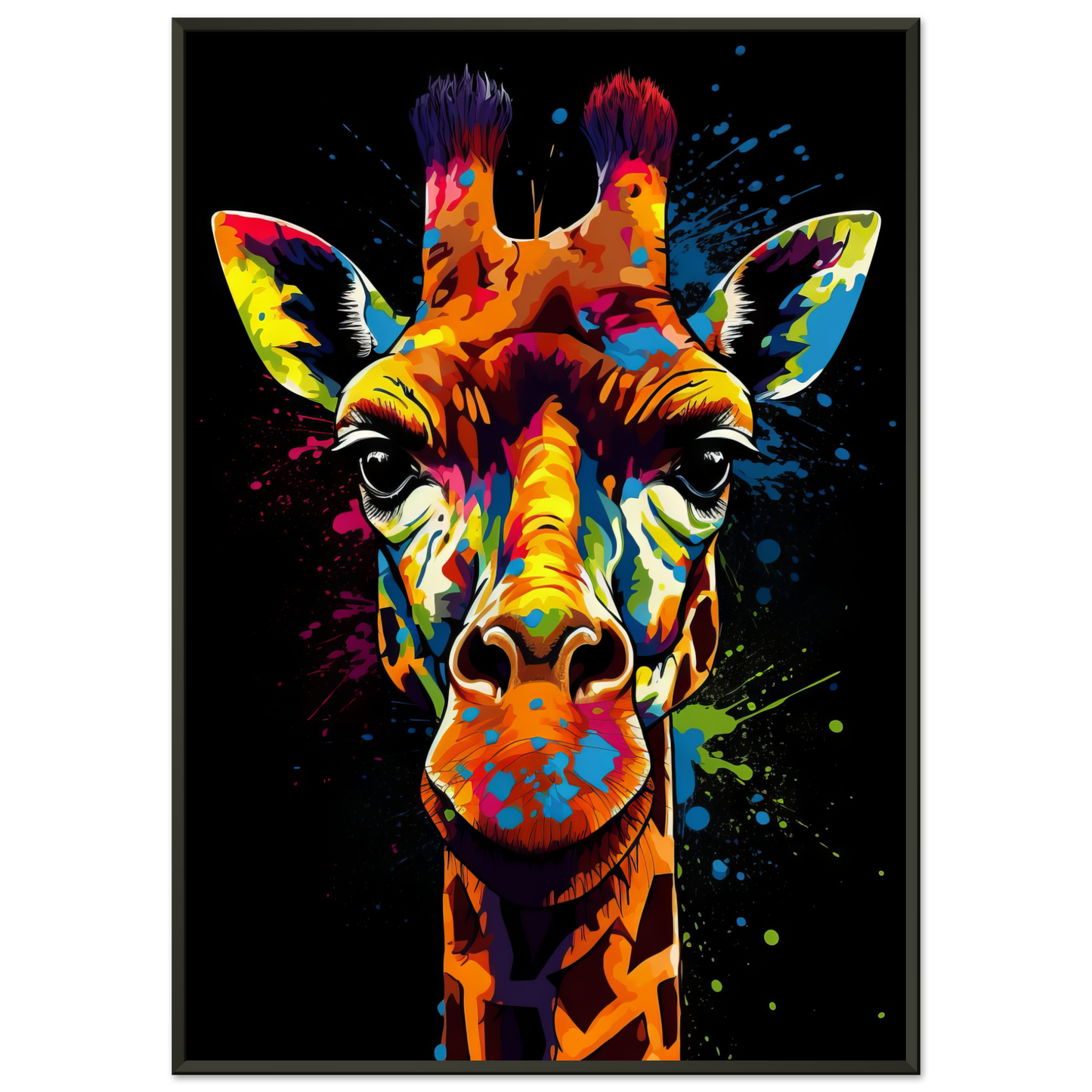 Giraffe Pop-Art (WILD26)