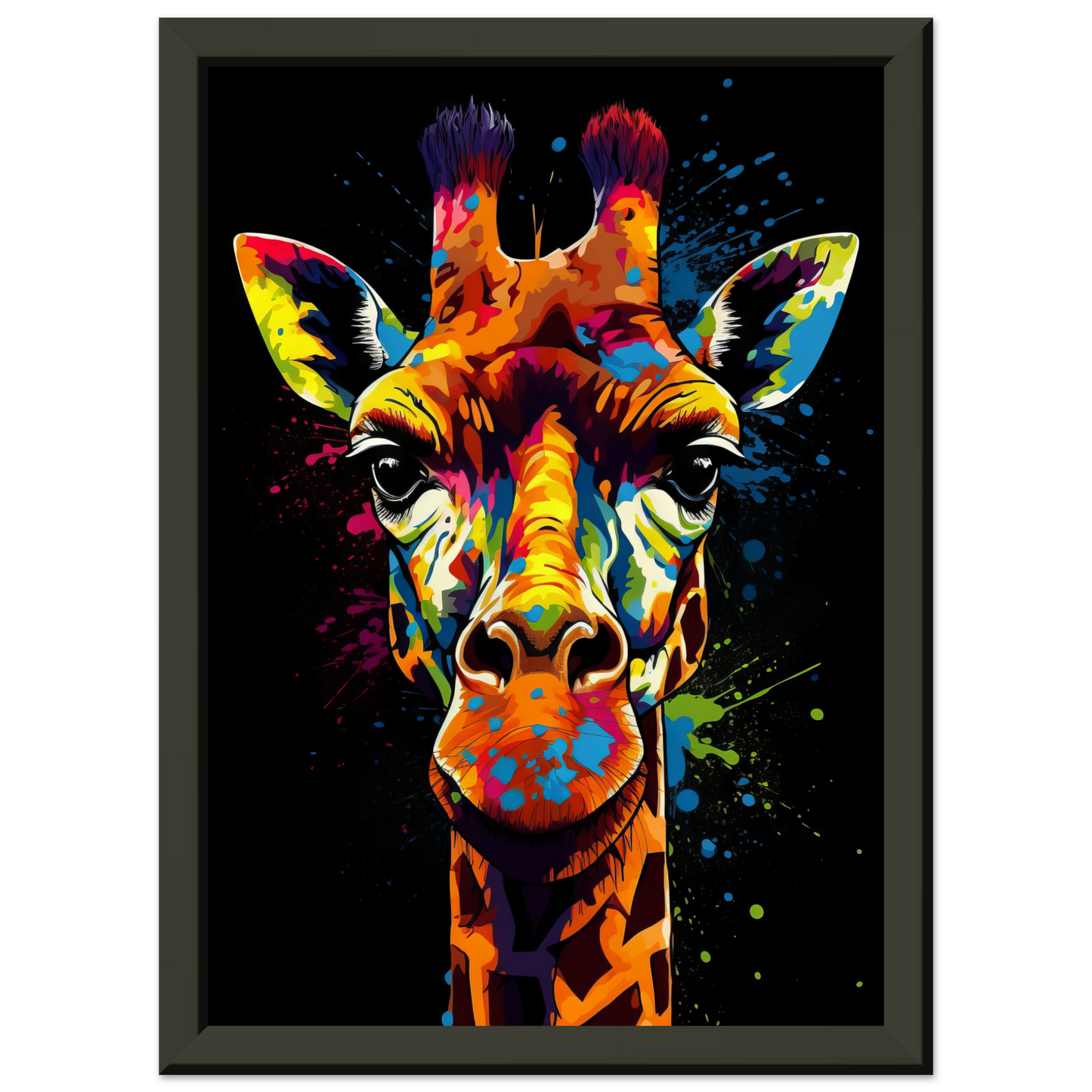 Giraffe Pop-Art (WILD26)