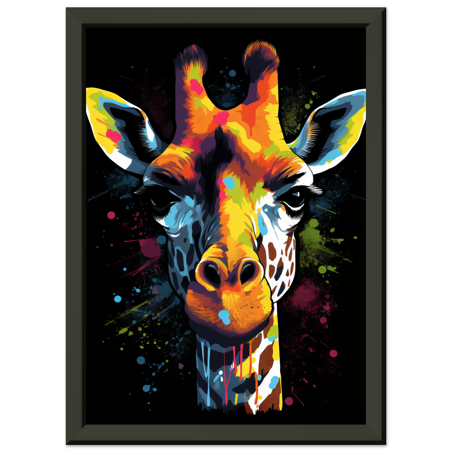 Giraffe Pop-Art (WILD27)