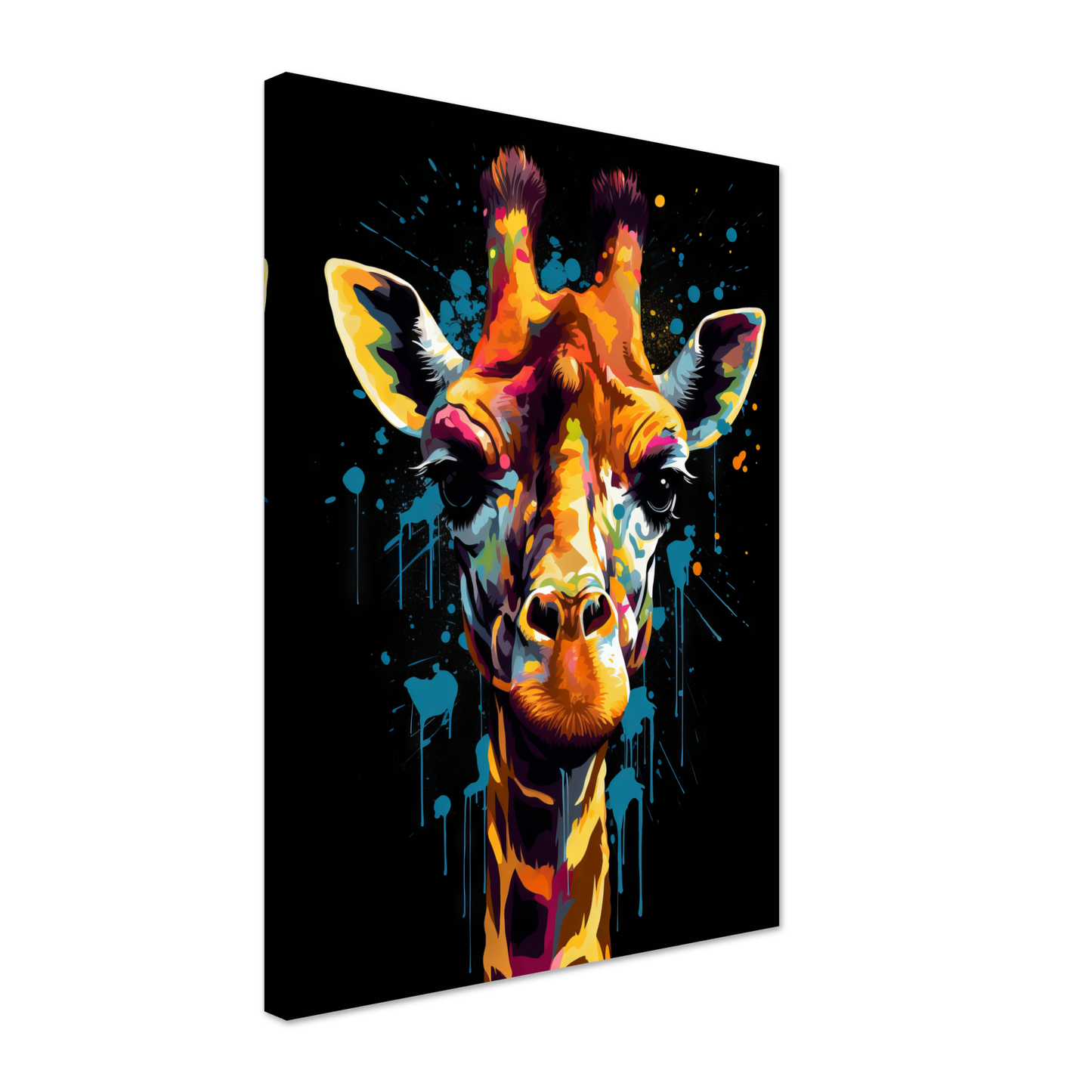 Giraffe Pop-Art (WILD28)