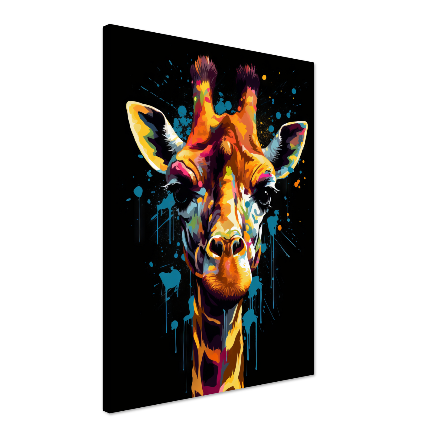 Giraffe Pop-Art (WILD28)
