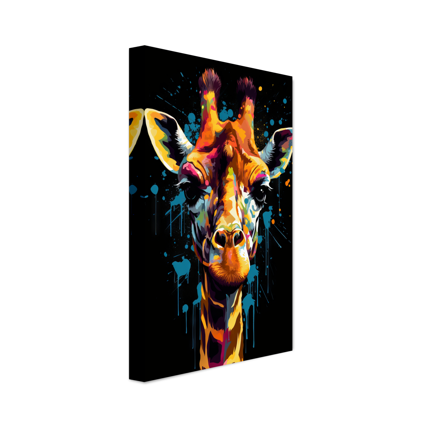 Giraffe Pop-Art (WILD28)
