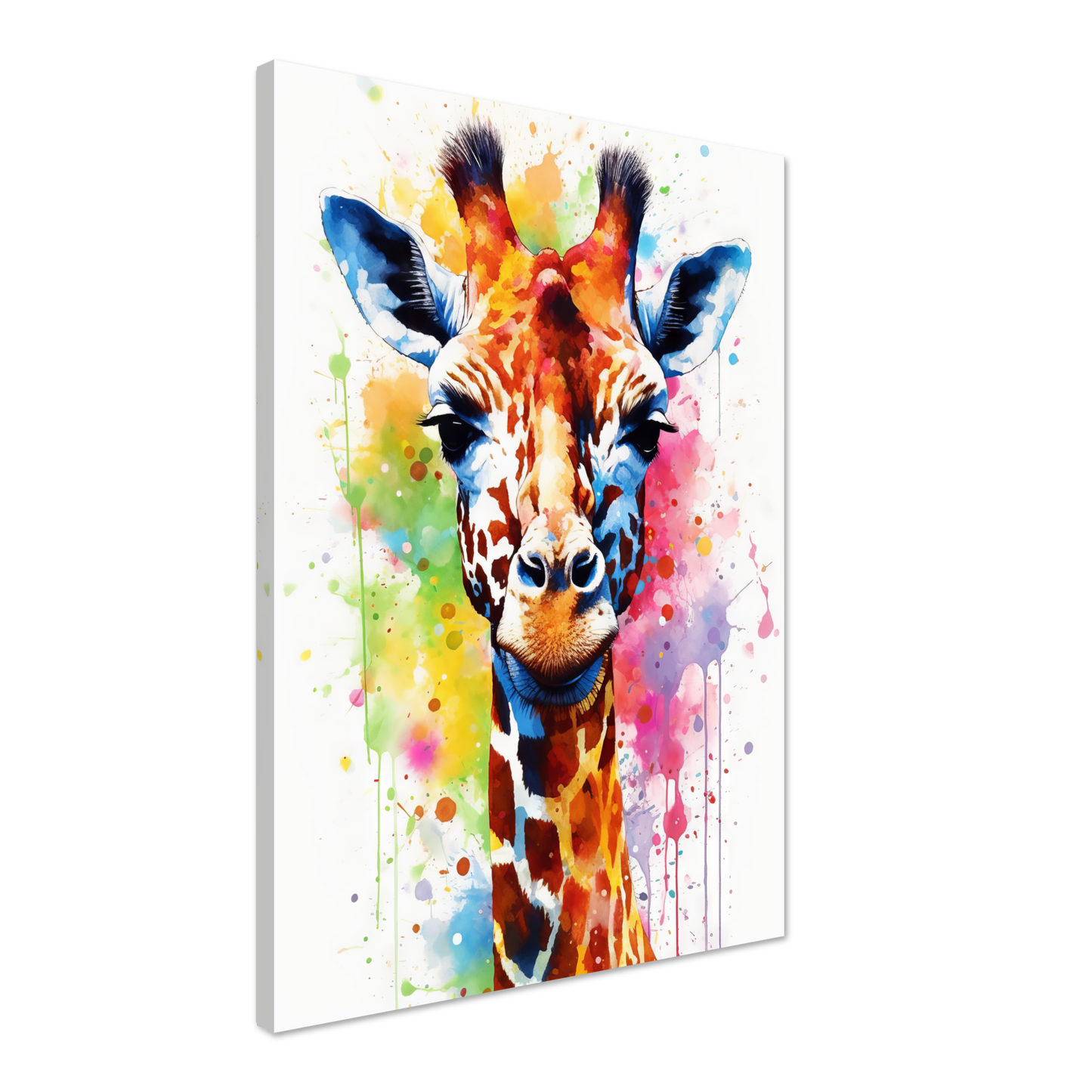 Giraffe pop art (WILD29)