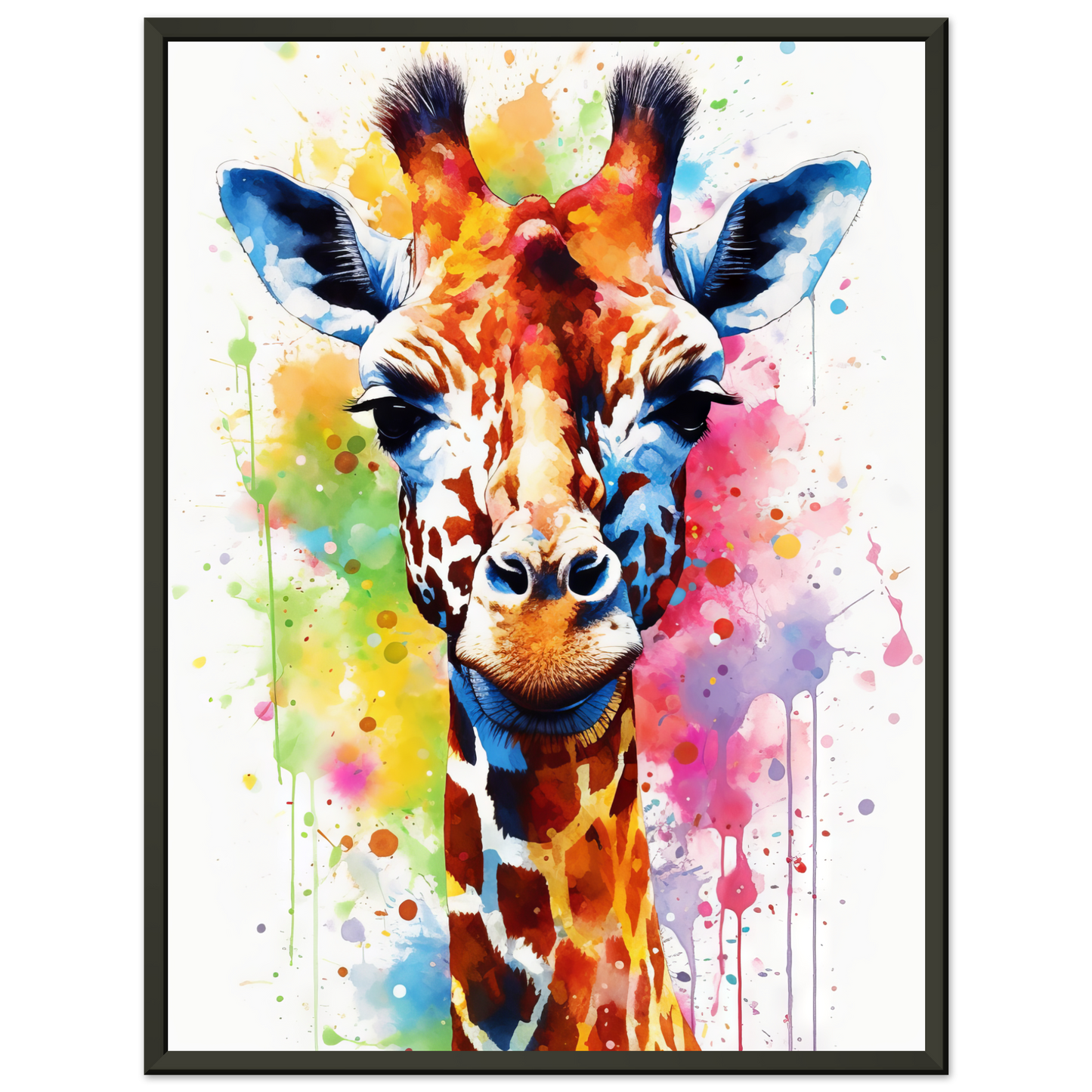 Giraffe pop art (WILD29)