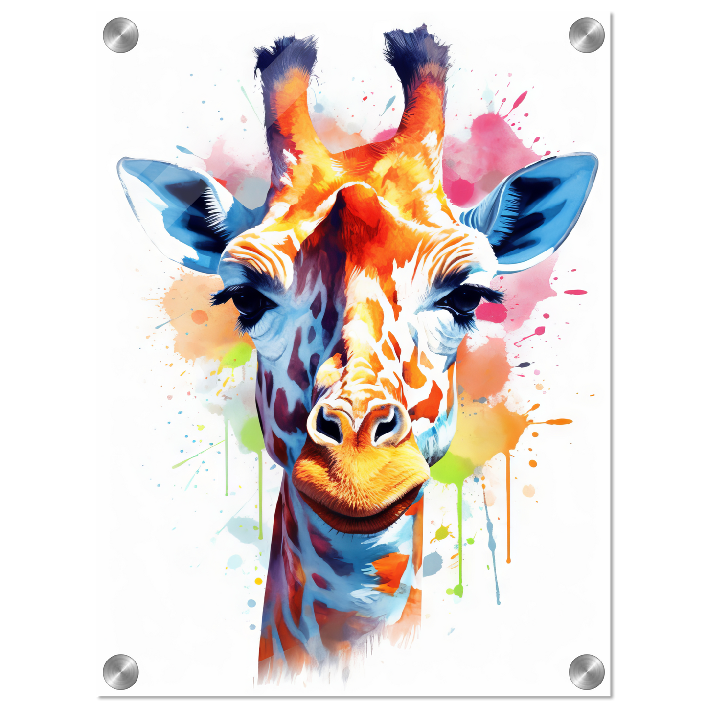 Giraffe Pop-Art (WILD30)