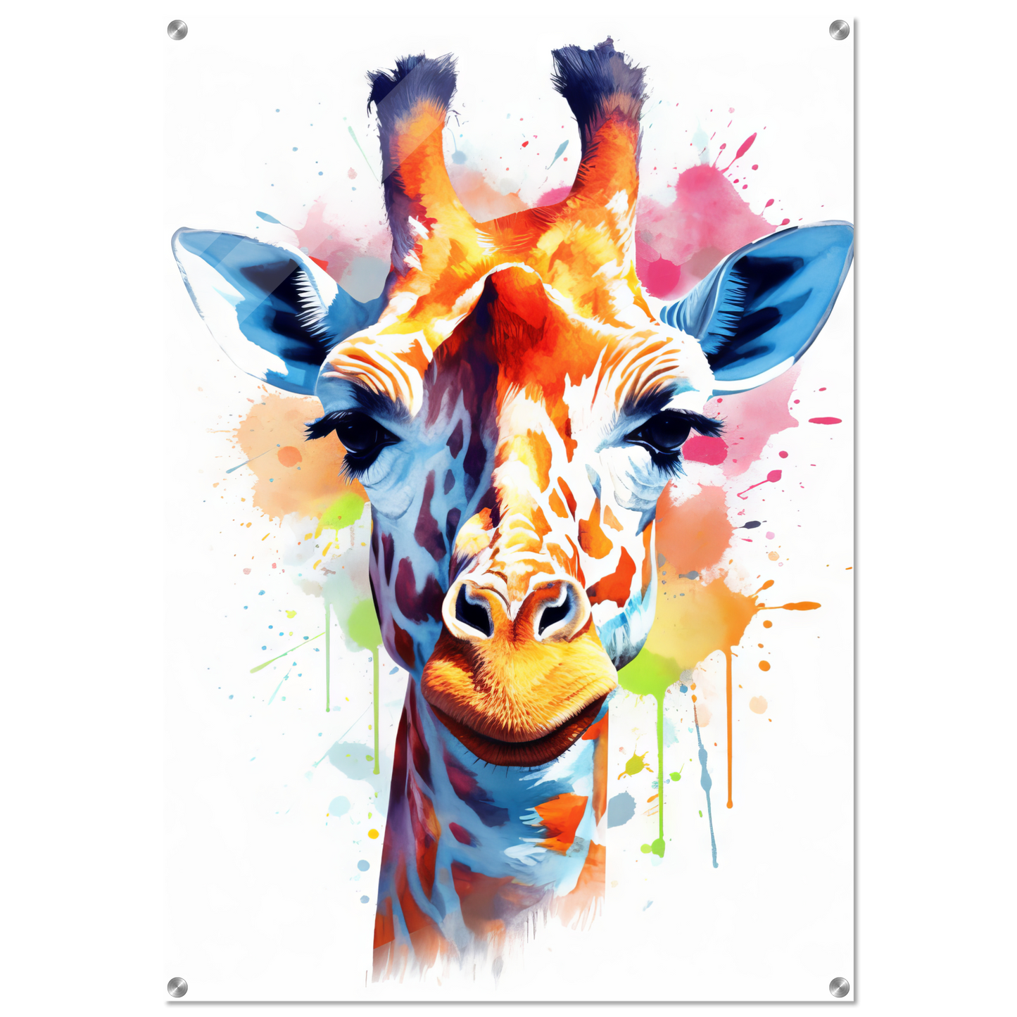 Giraffe Pop-Art (WILD30)