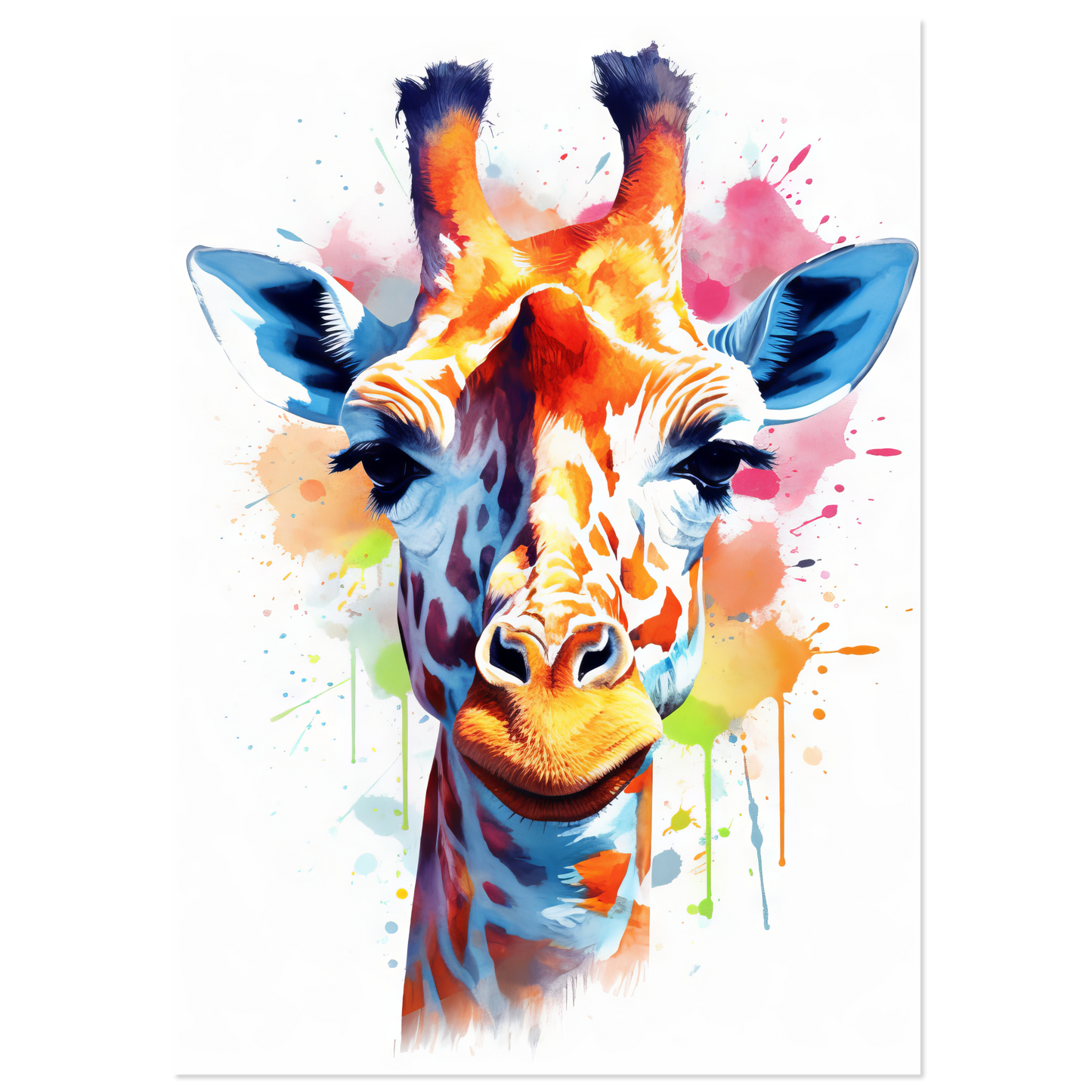 Giraffe Pop-Art (WILD30)
