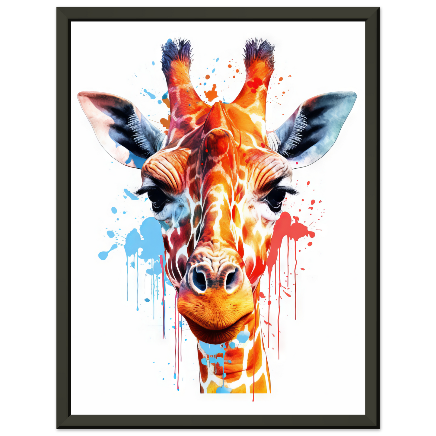 Giraffe Pop-Art (WILD31)
