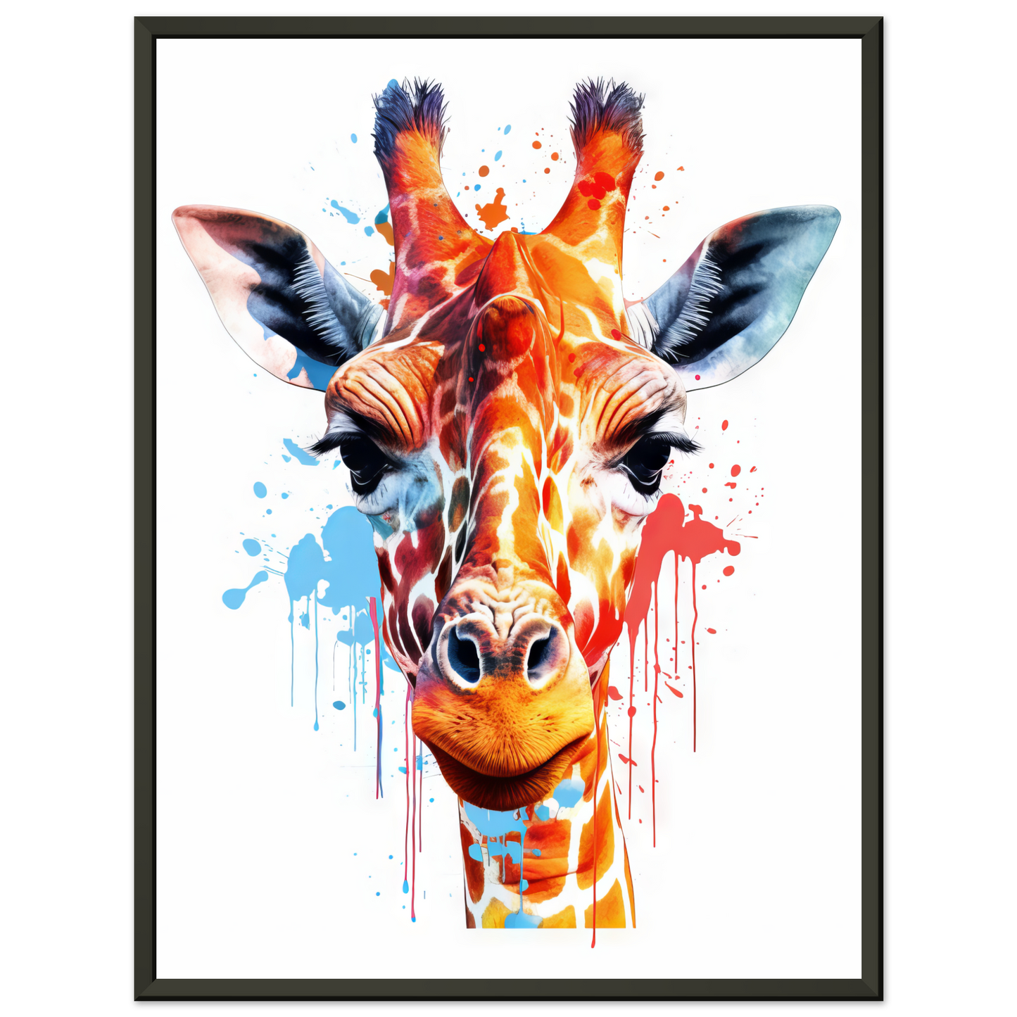 Giraffe Pop-Art (WILD31)