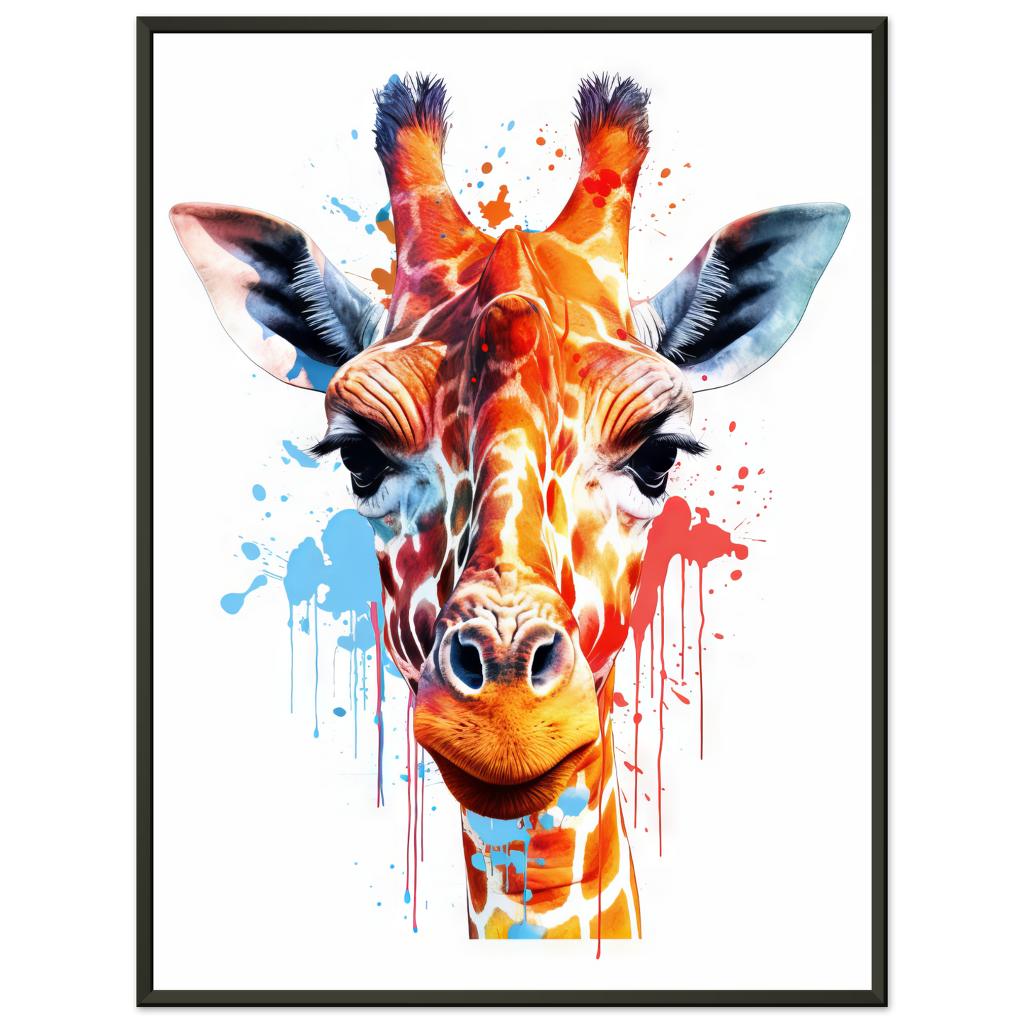 Giraffe Pop-Art (WILD31)