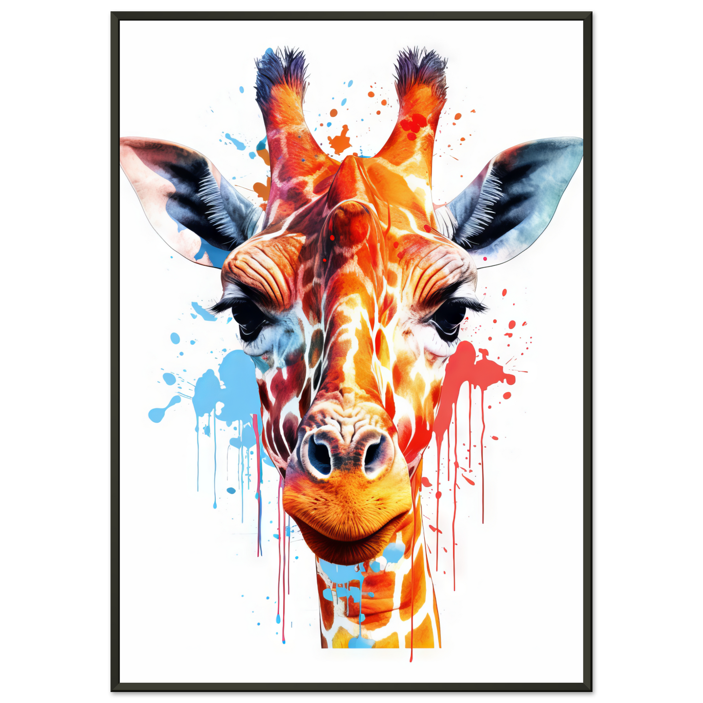 Giraffe Pop-Art (WILD31)