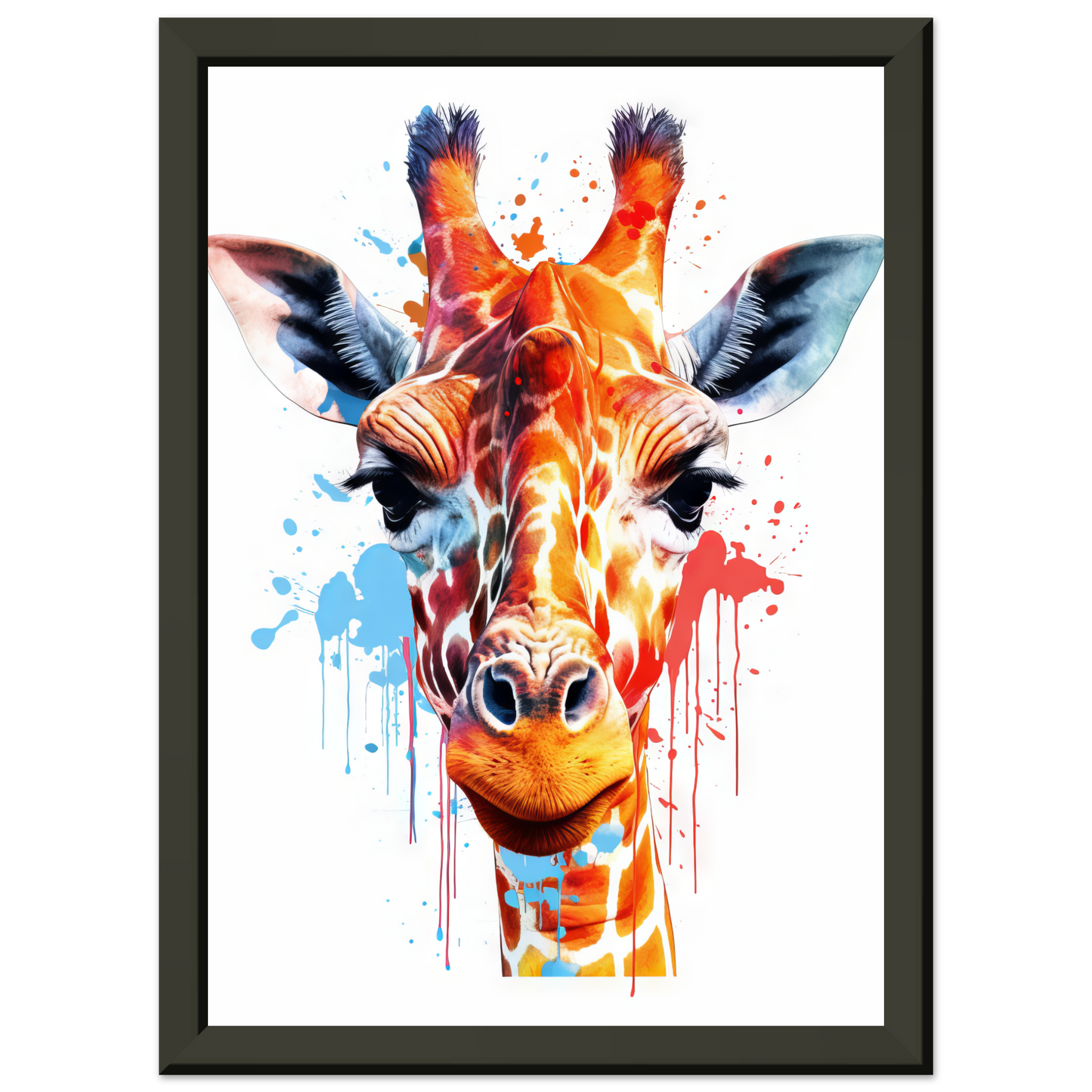 Giraffe Pop-Art (WILD31)