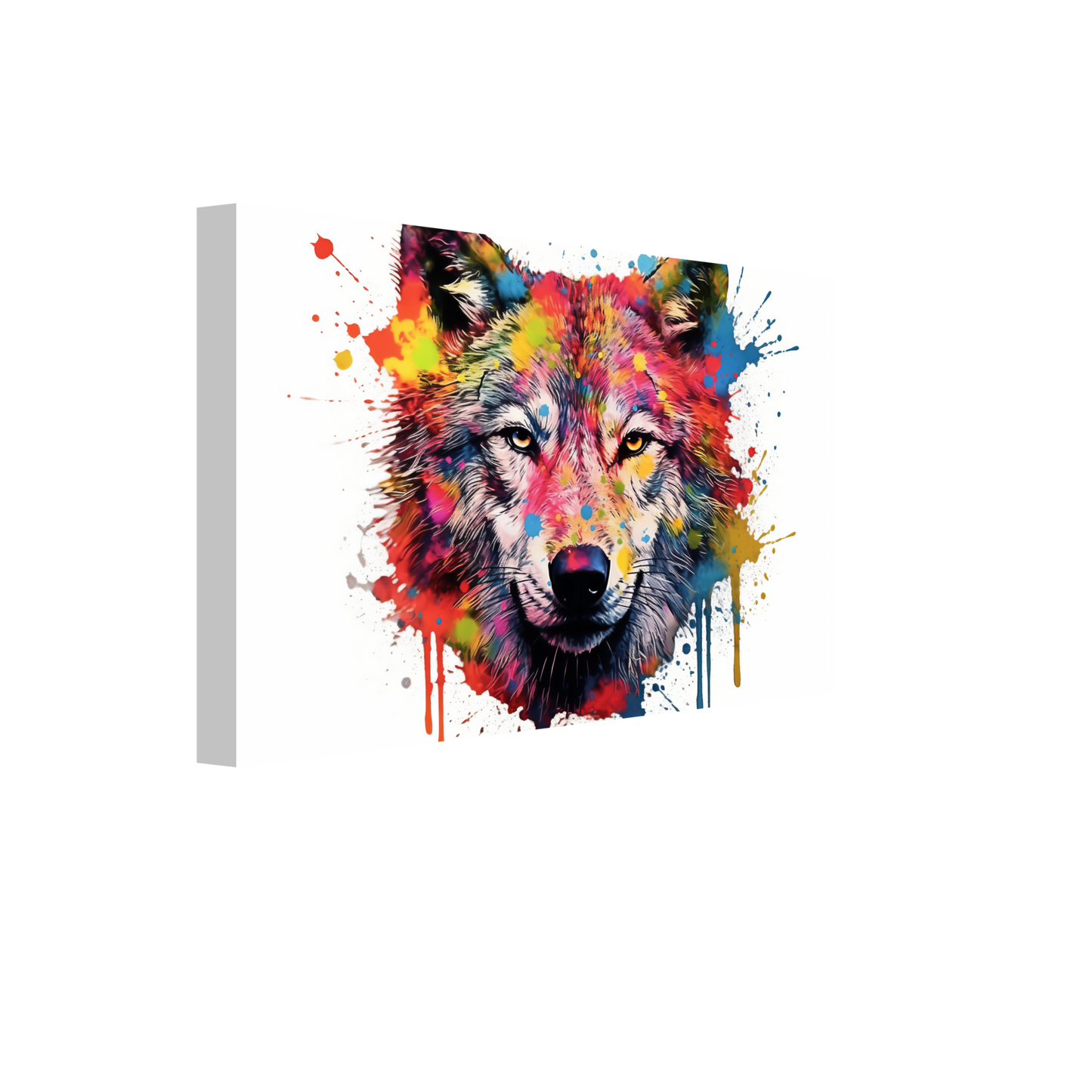 Wolf Wölfe Pop-Art (WILD38)
