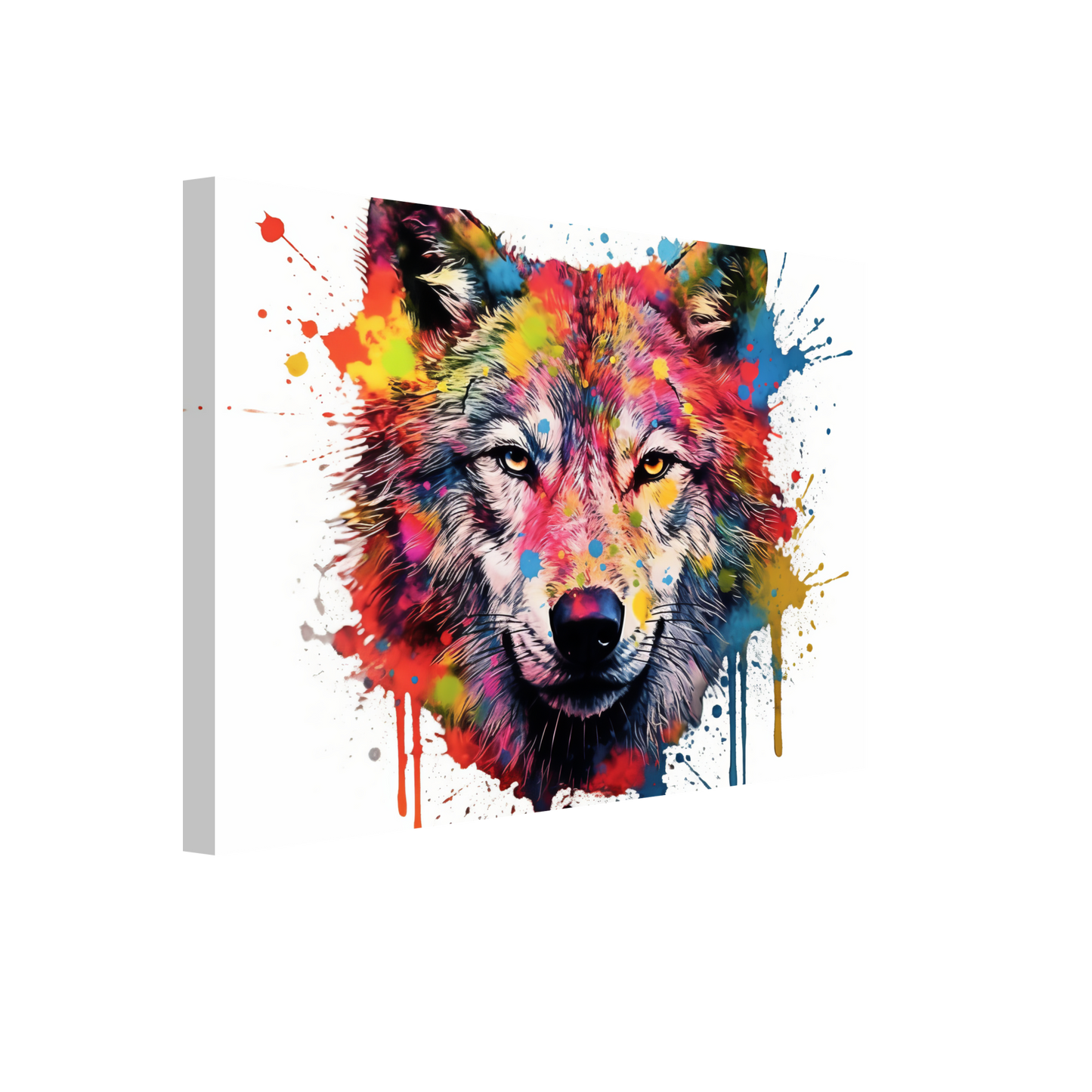 Wolf Wölfe Pop-Art (WILD38)