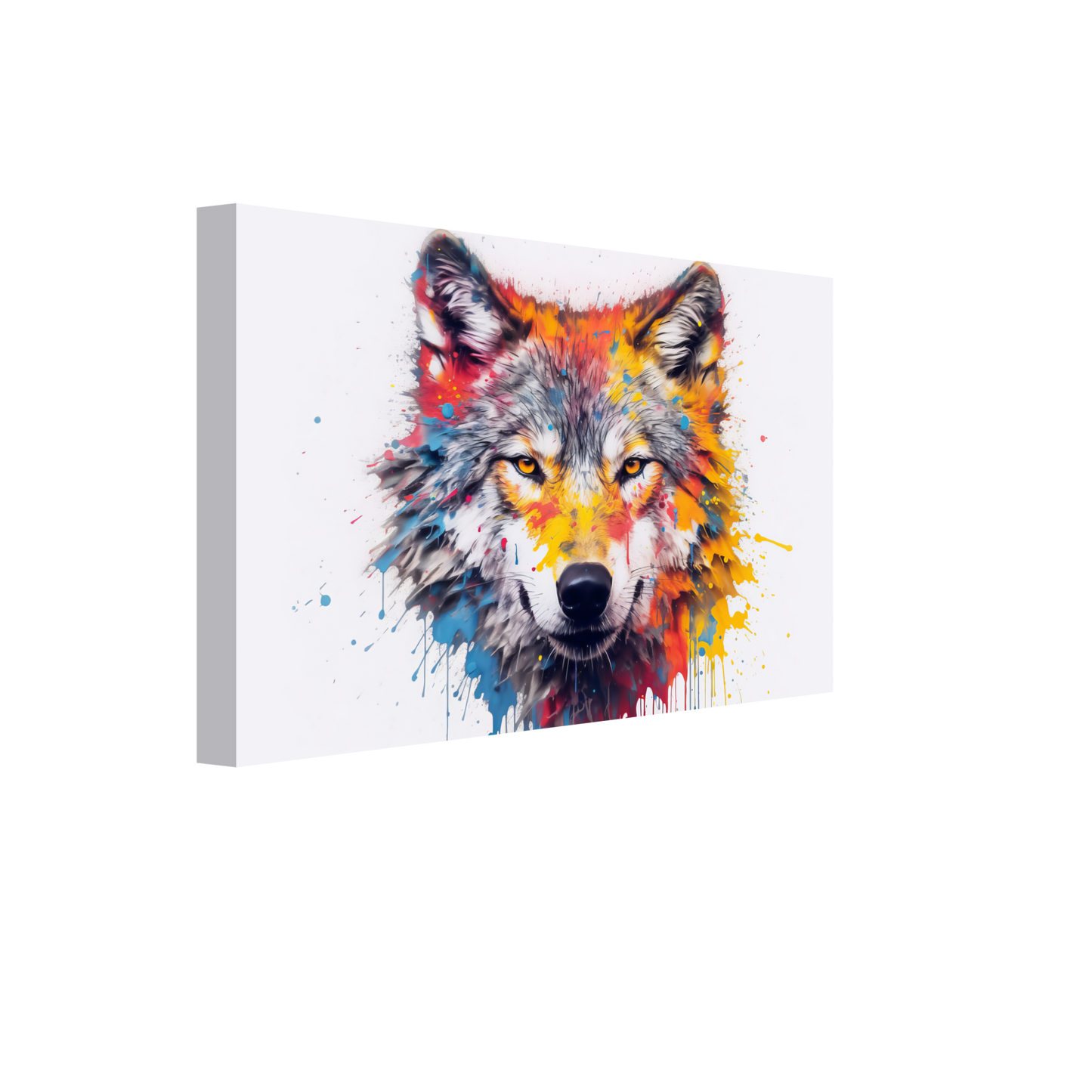 Wolf Wölfe Pop-Art (WILD39)