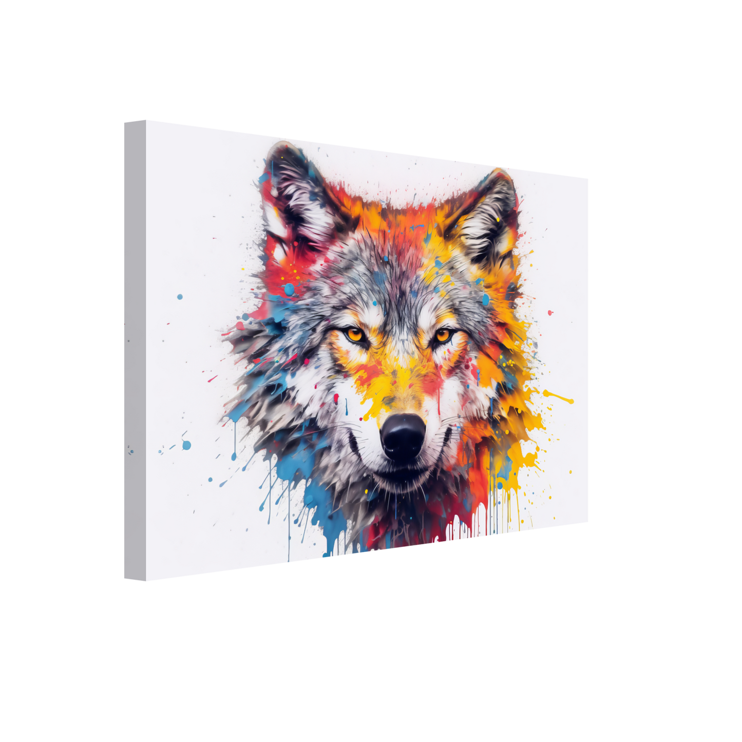 Wolf Wölfe Pop-Art (WILD39)