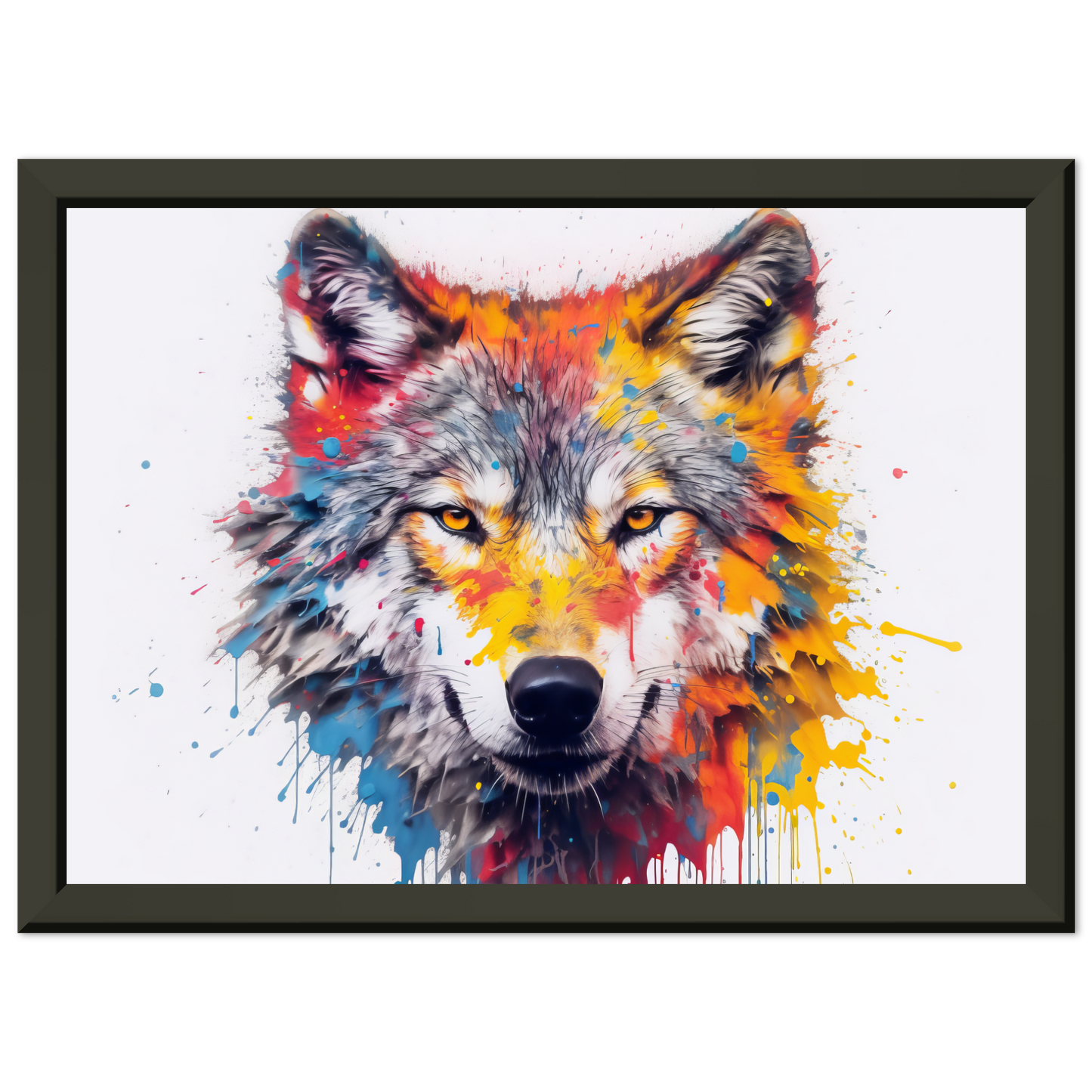 Wolf Wölfe Pop-Art (WILD39)