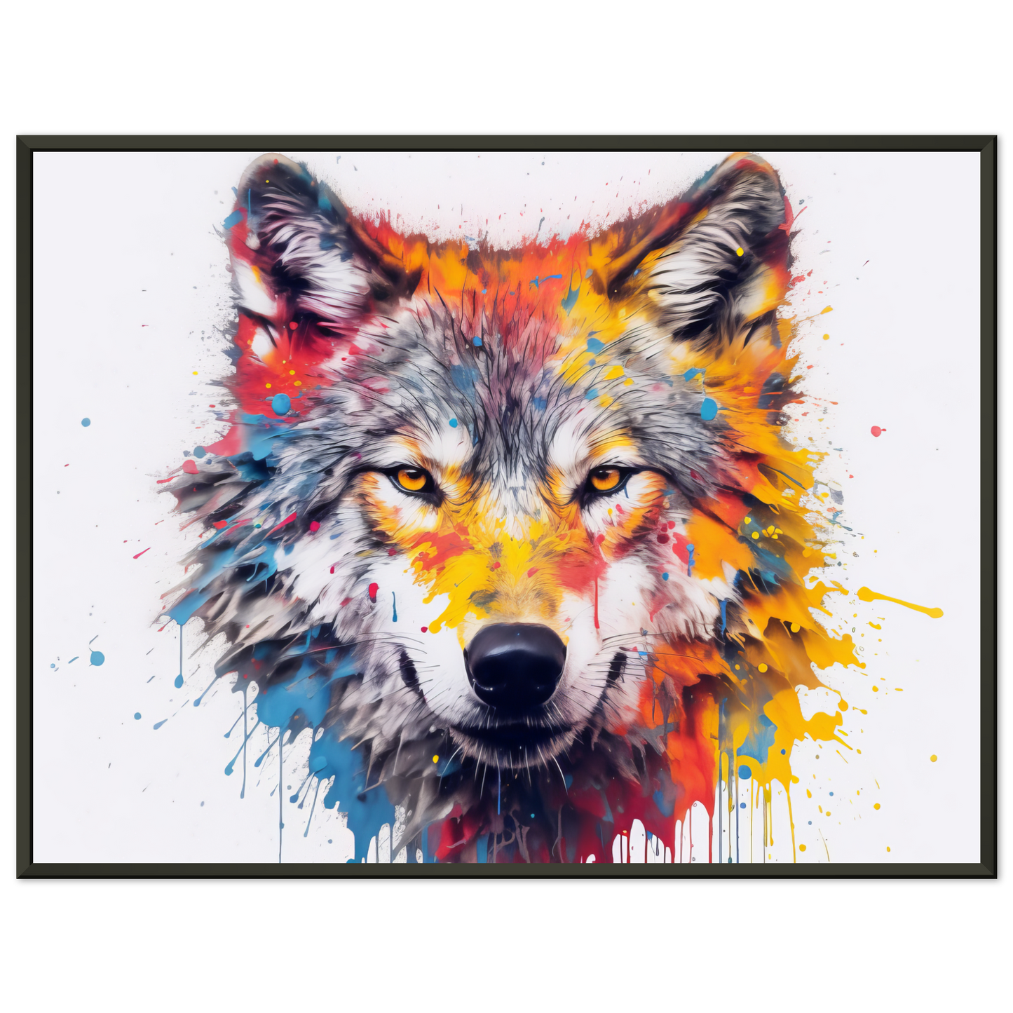 Wolf Wölfe Pop-Art (WILD39)