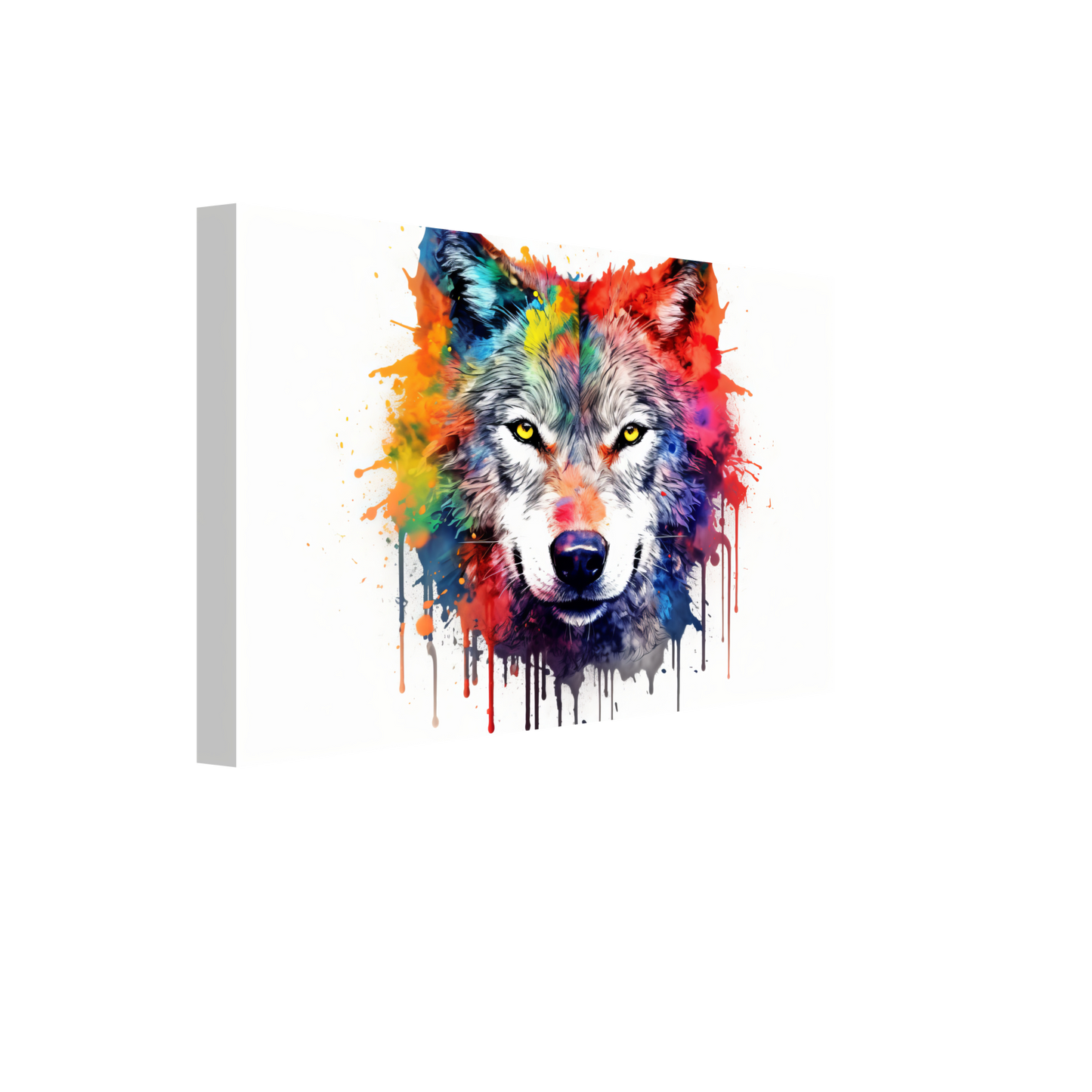Wolf Wölfe Pop-Art (WILD40)