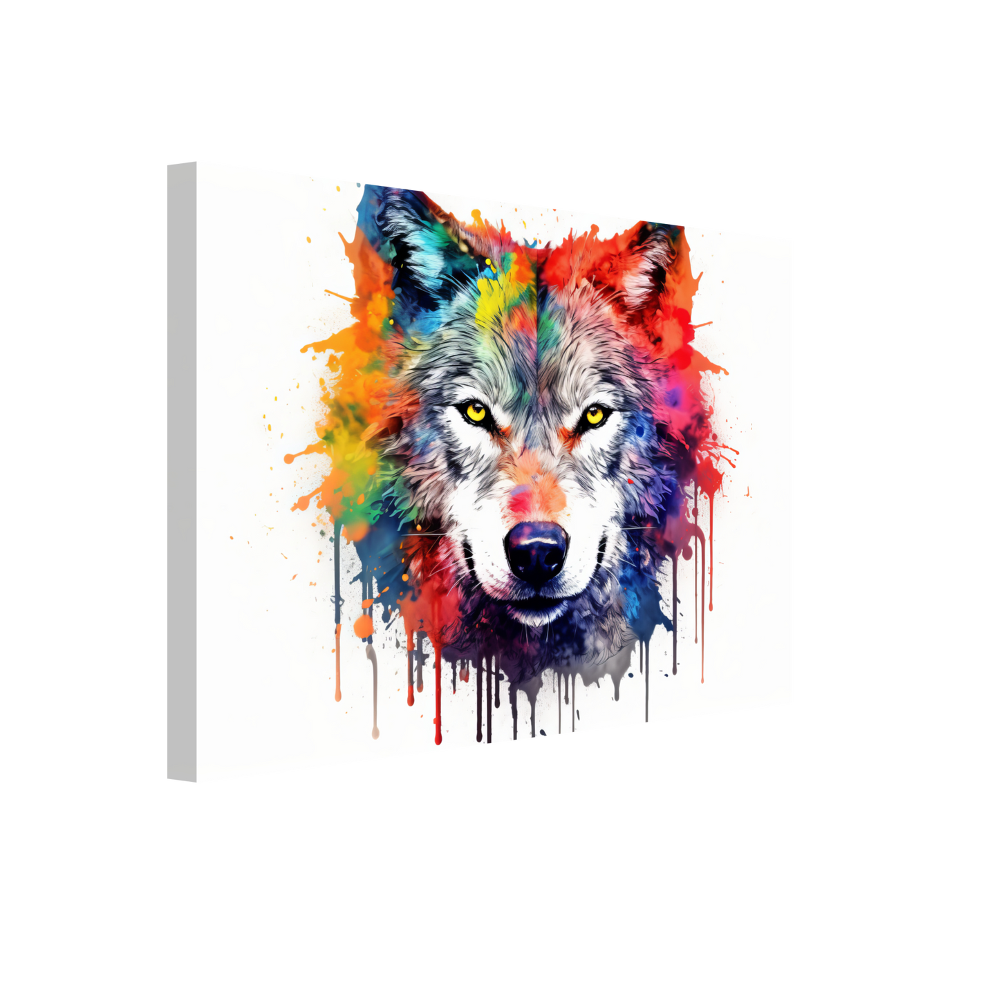 Wolf Wölfe Pop-Art (WILD40)