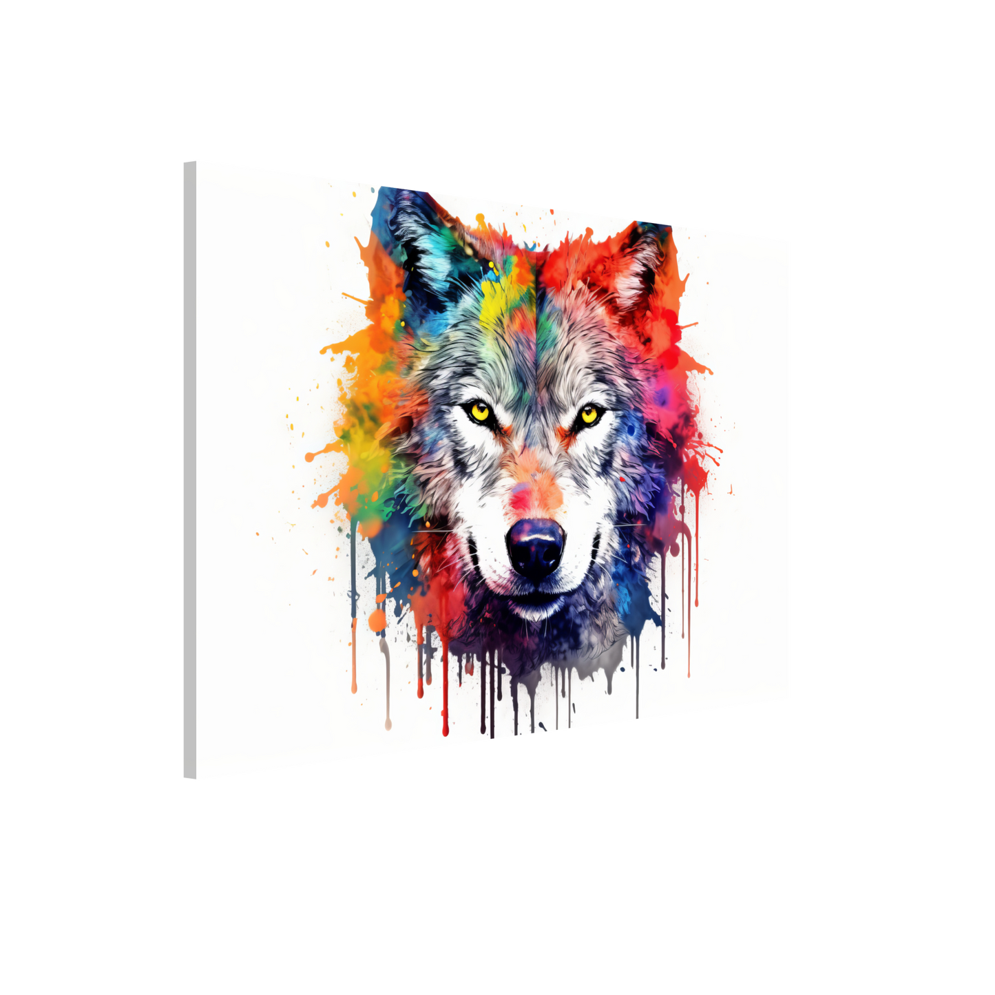 Wolf Wölfe Pop-Art (WILD40)