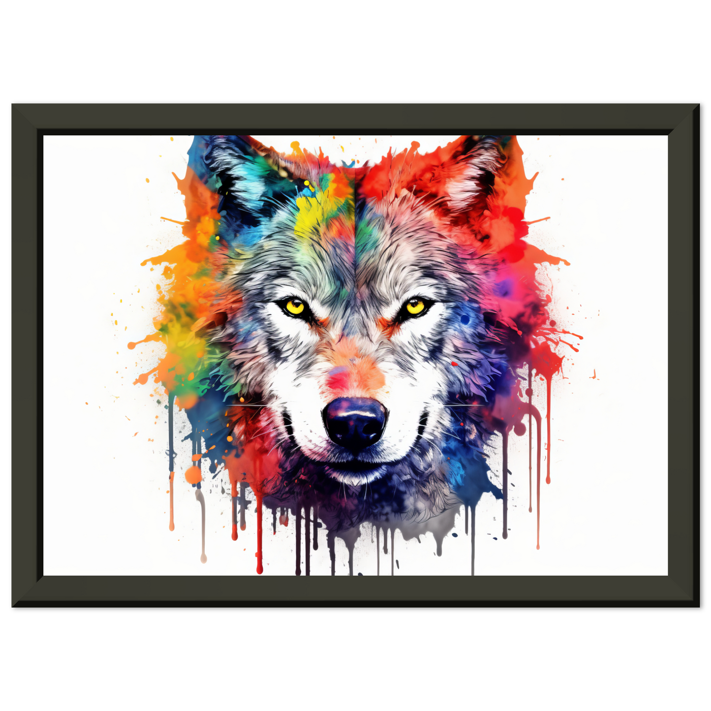 Wolf Wölfe Pop-Art (WILD40)