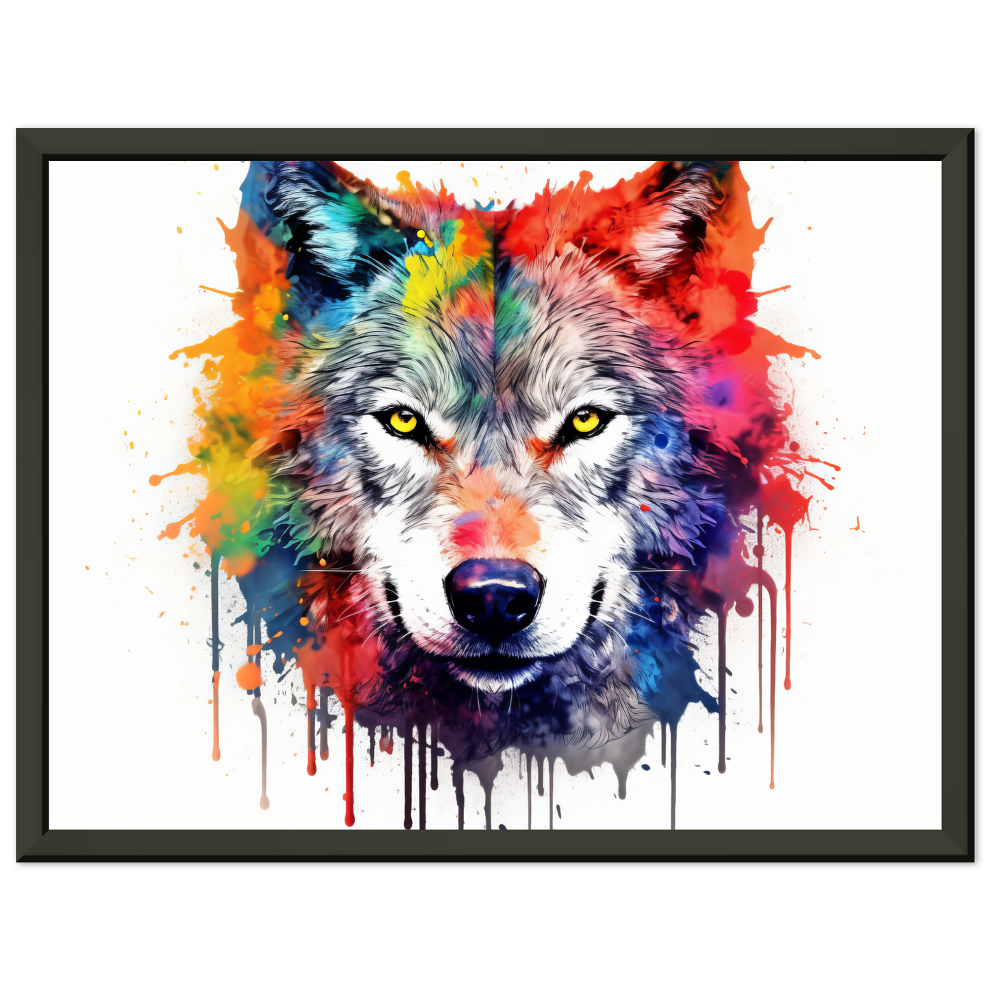 Wolf Wölfe Pop-Art (WILD40)