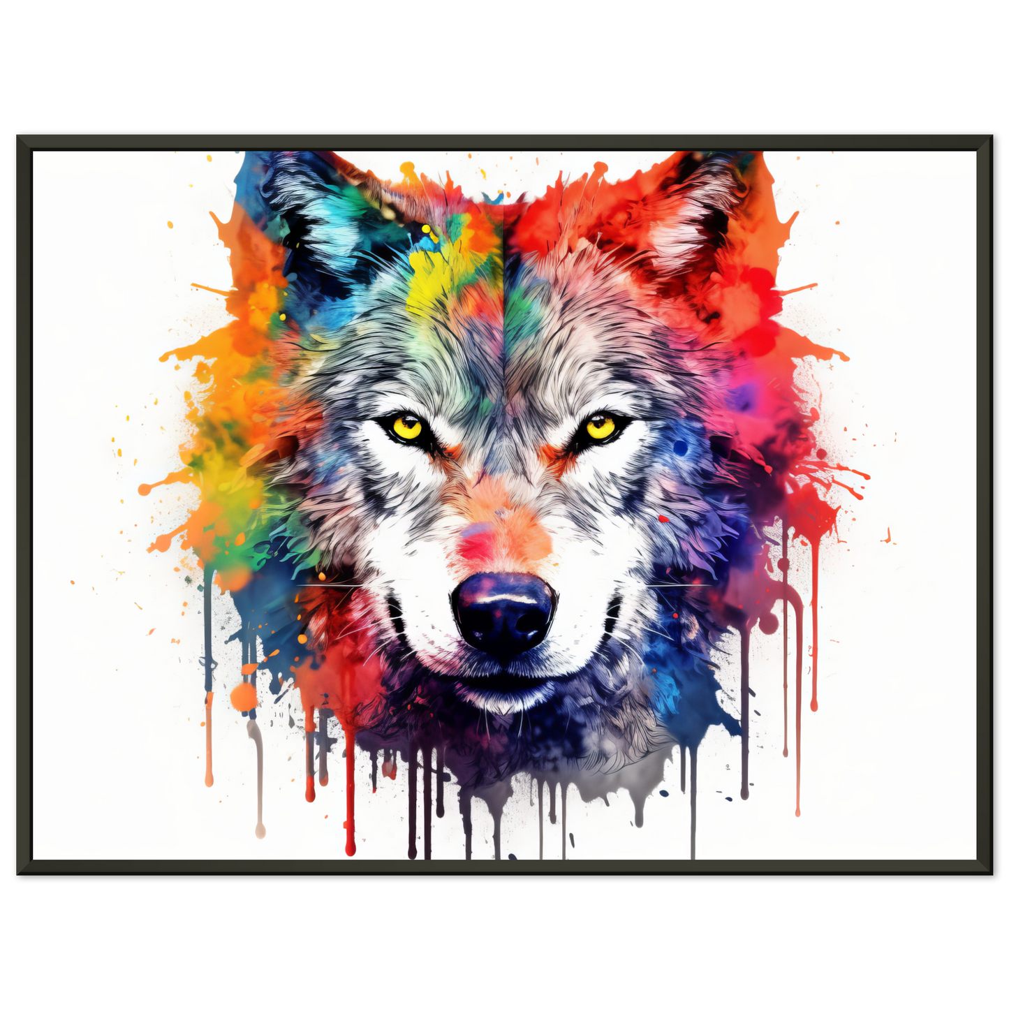Wolf Wölfe Pop-Art (WILD40)