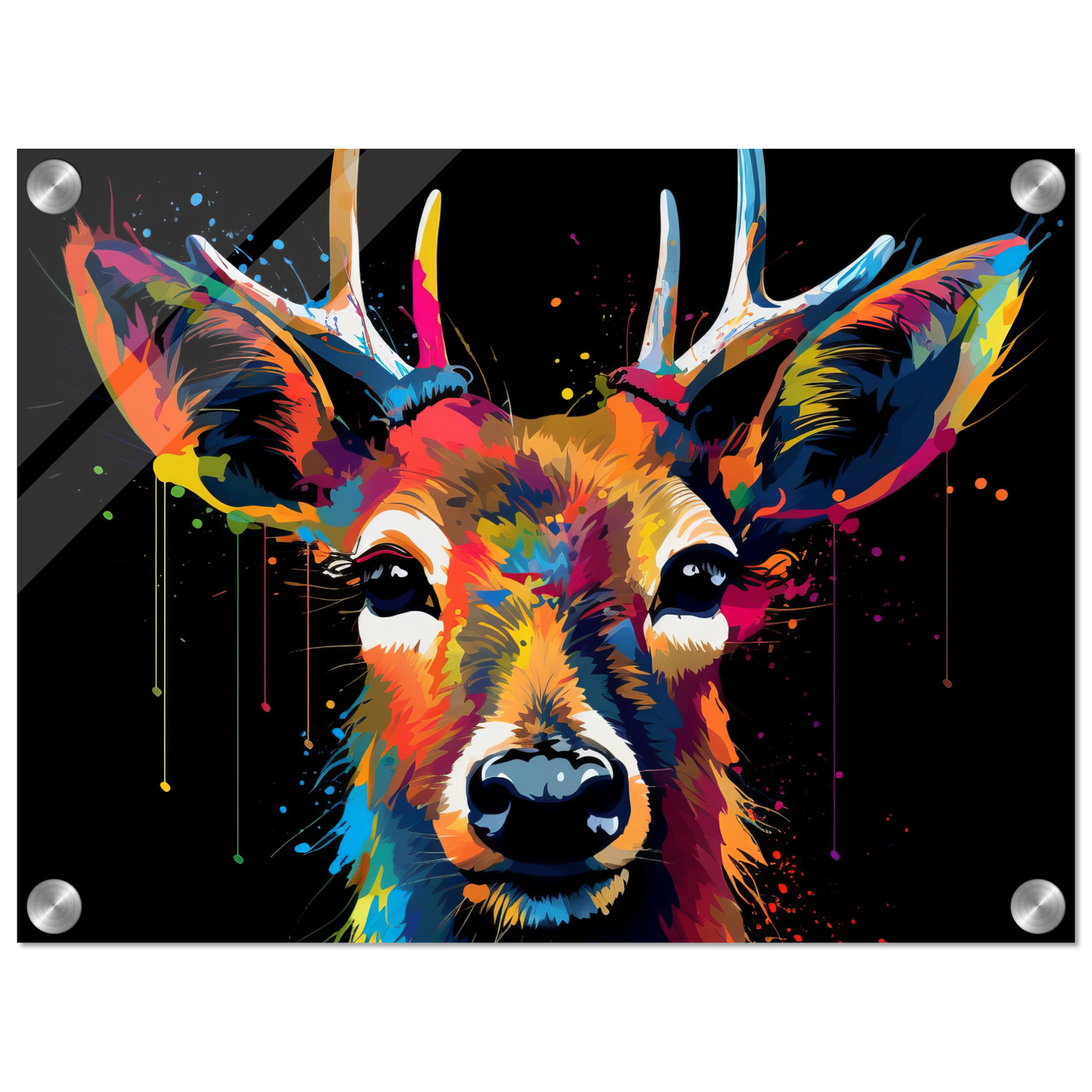 Reh Hirsch Pop-Art (WILD41)