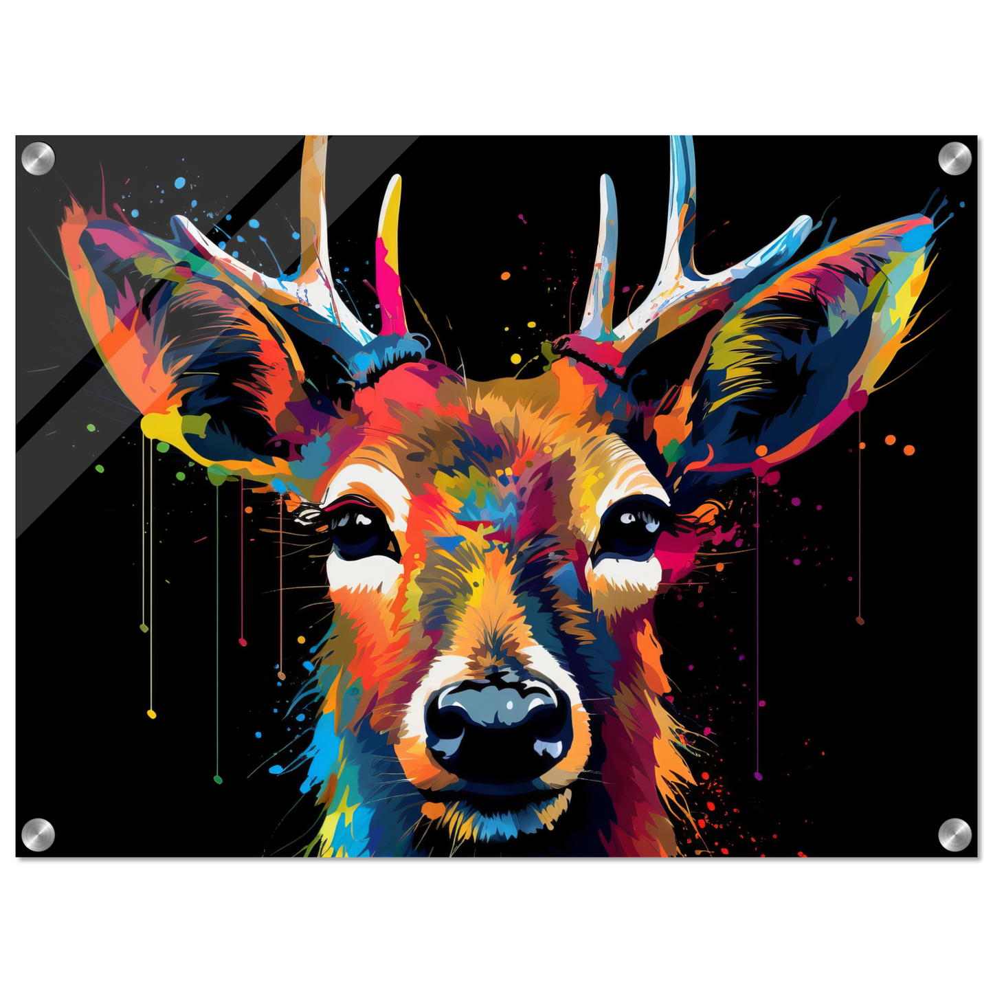 Reh Hirsch Pop-Art (WILD41)