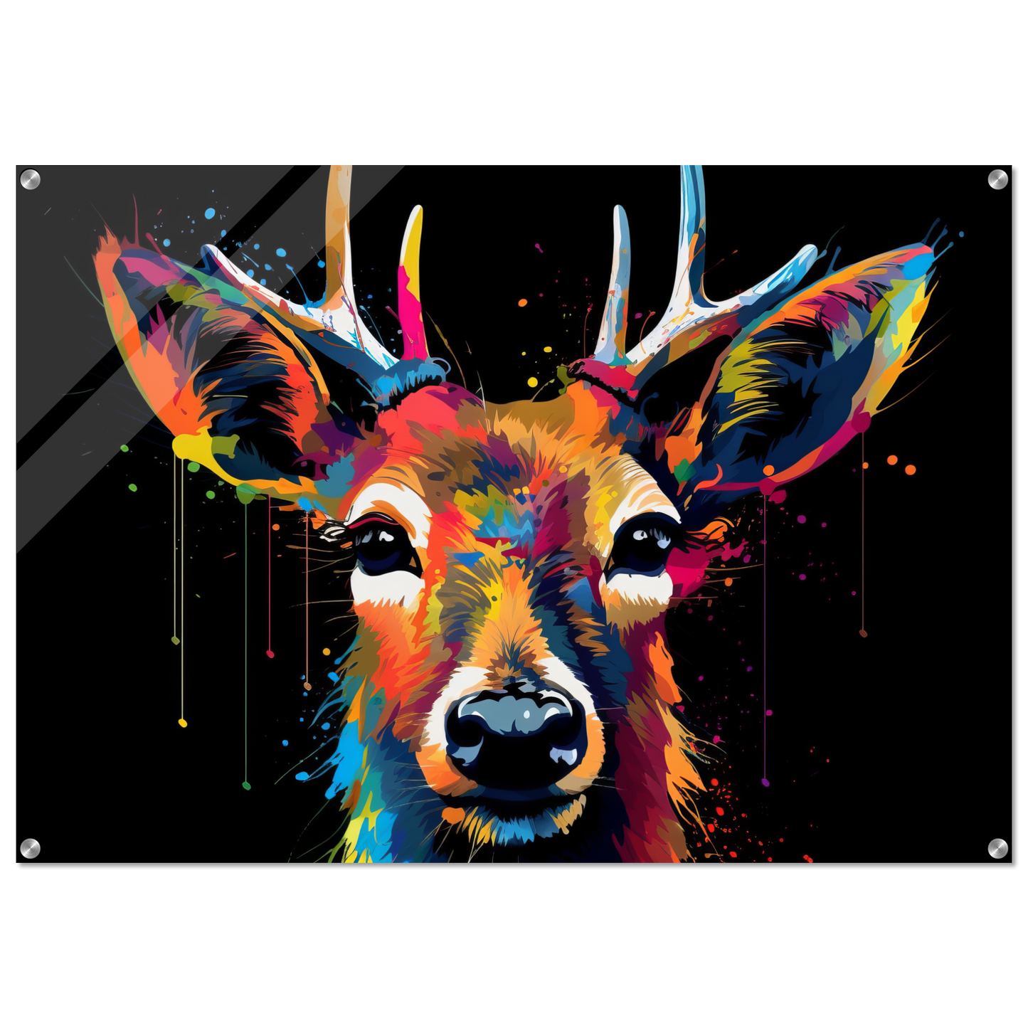 Reh Hirsch Pop-Art (WILD41)