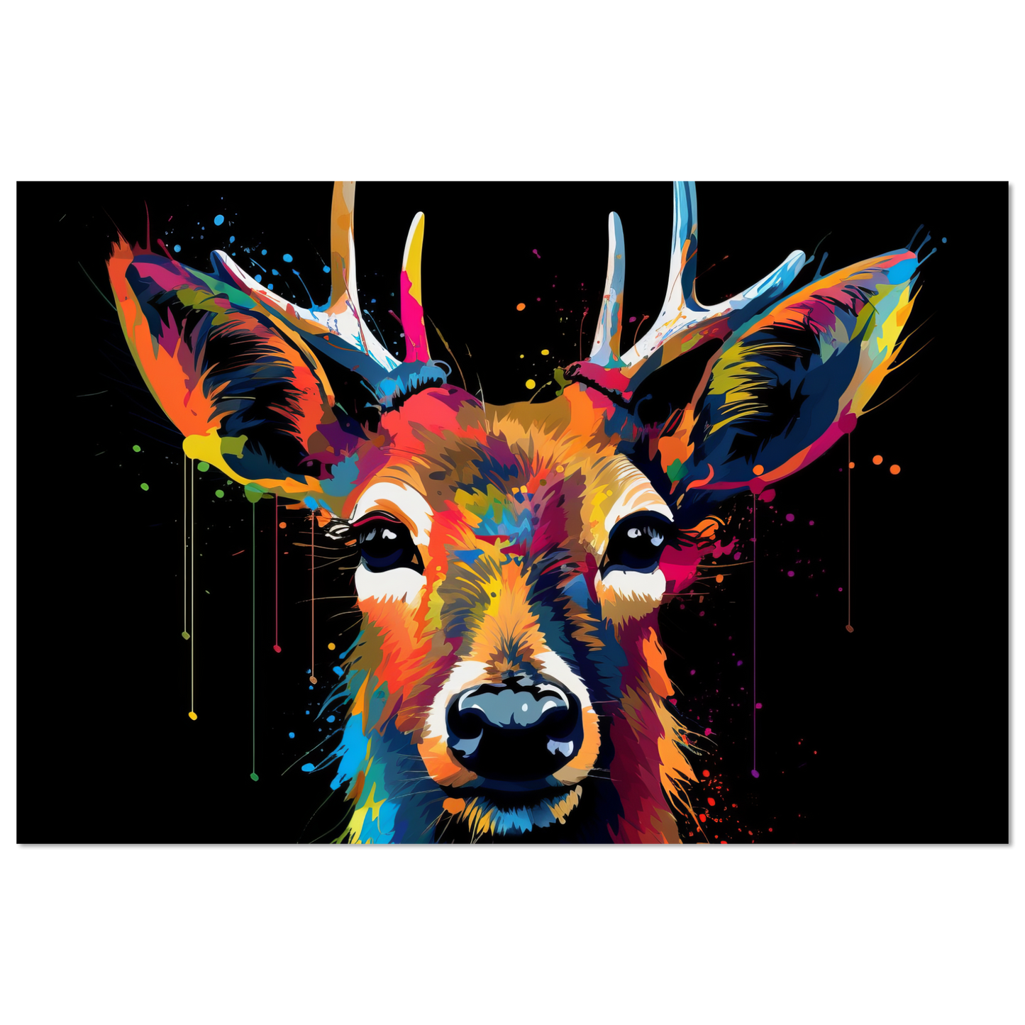 Reh Hirsch Pop-Art (WILD41)