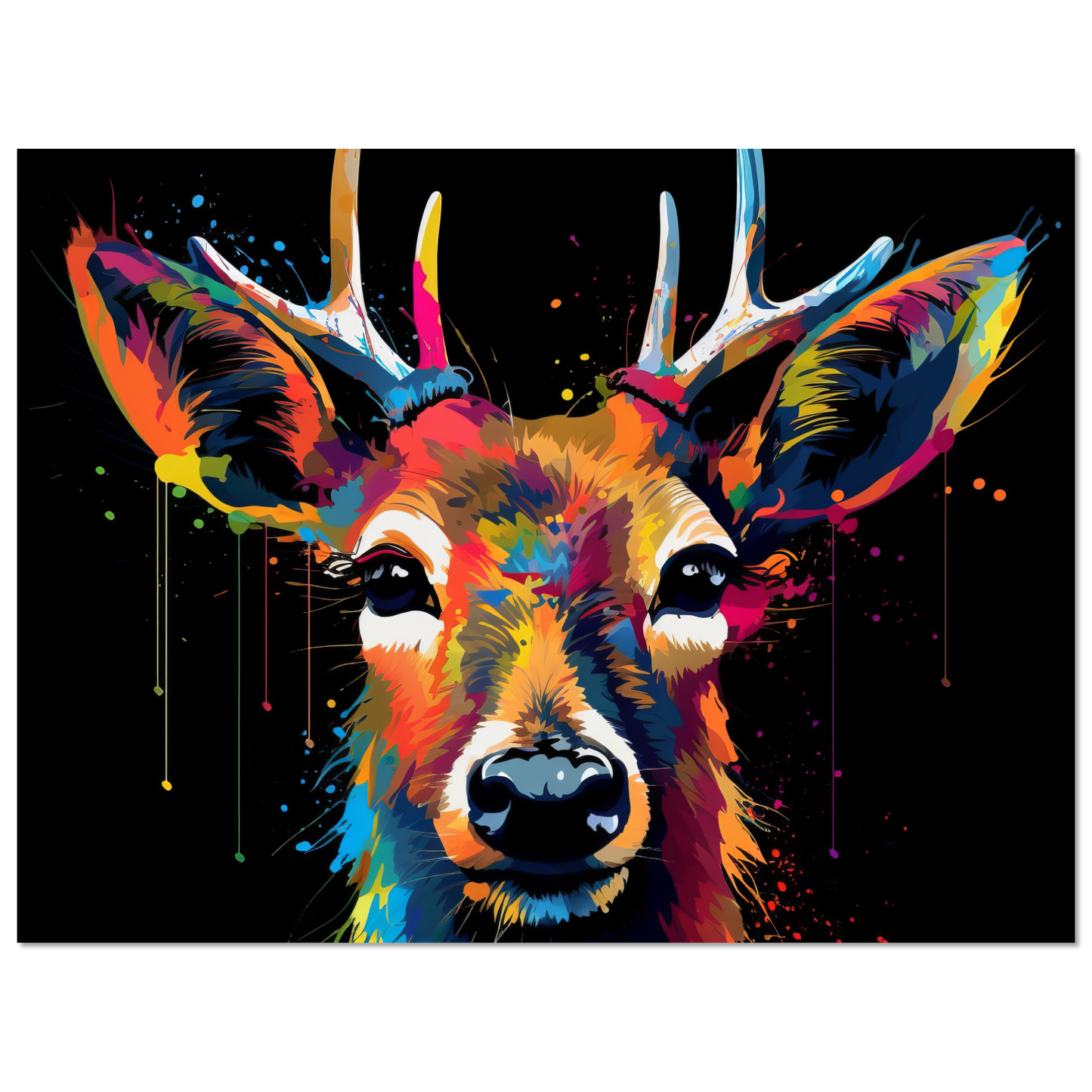 Reh Hirsch Pop-Art (WILD41)