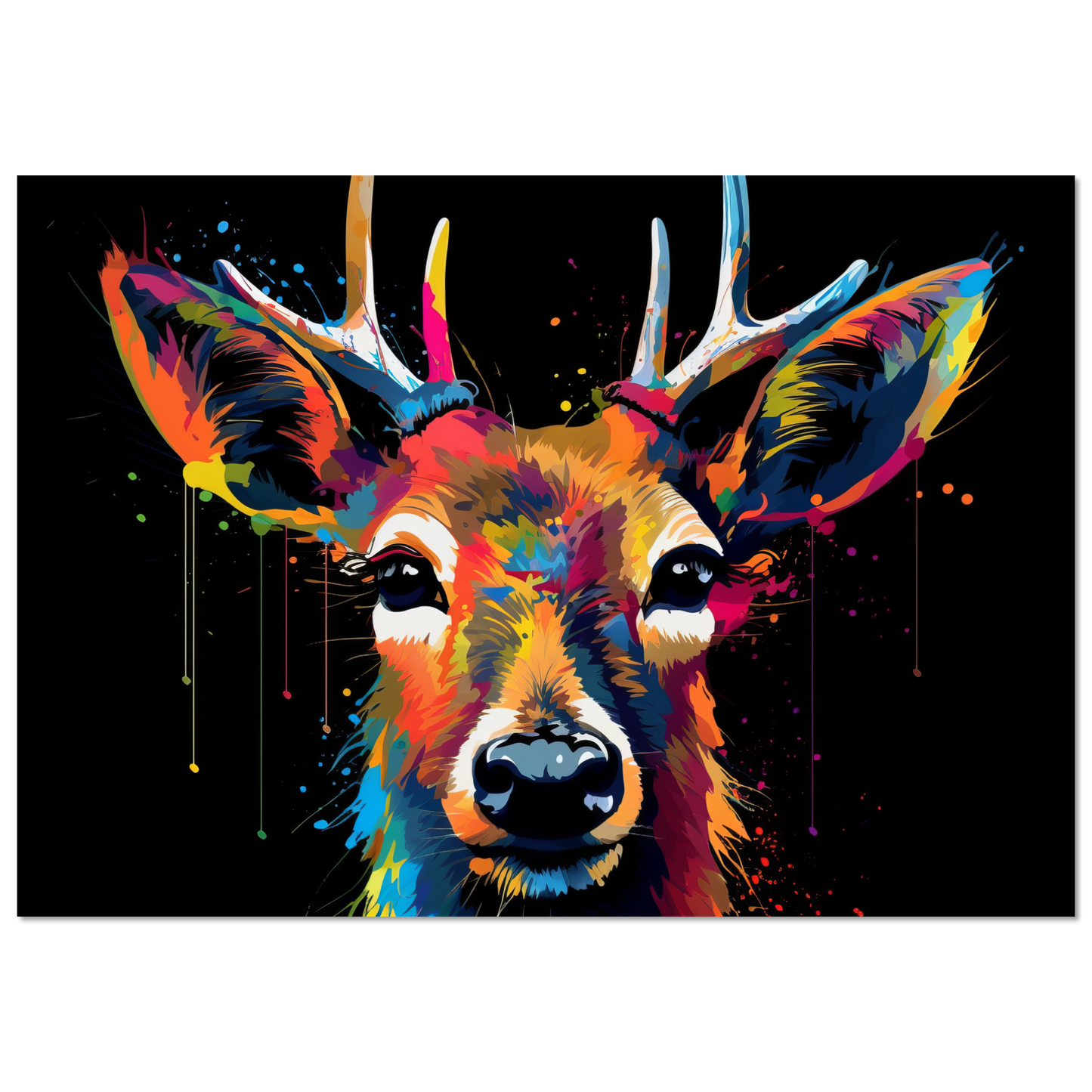 Reh Hirsch Pop-Art (WILD41)