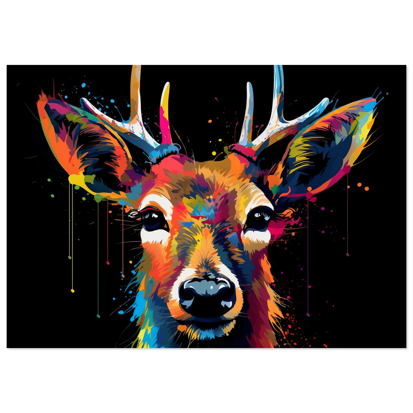 Reh Hirsch Pop-Art (WILD41)
