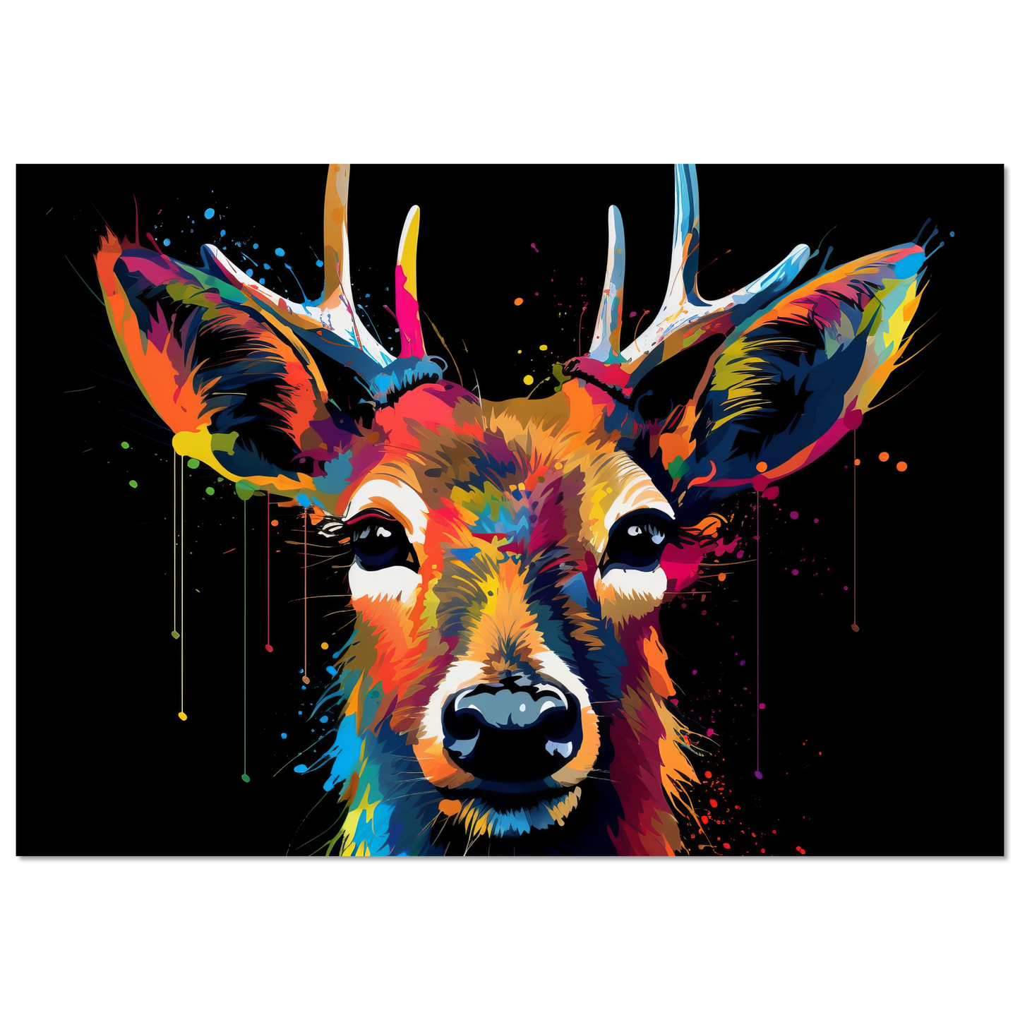 Reh Hirsch Pop-Art (WILD41)