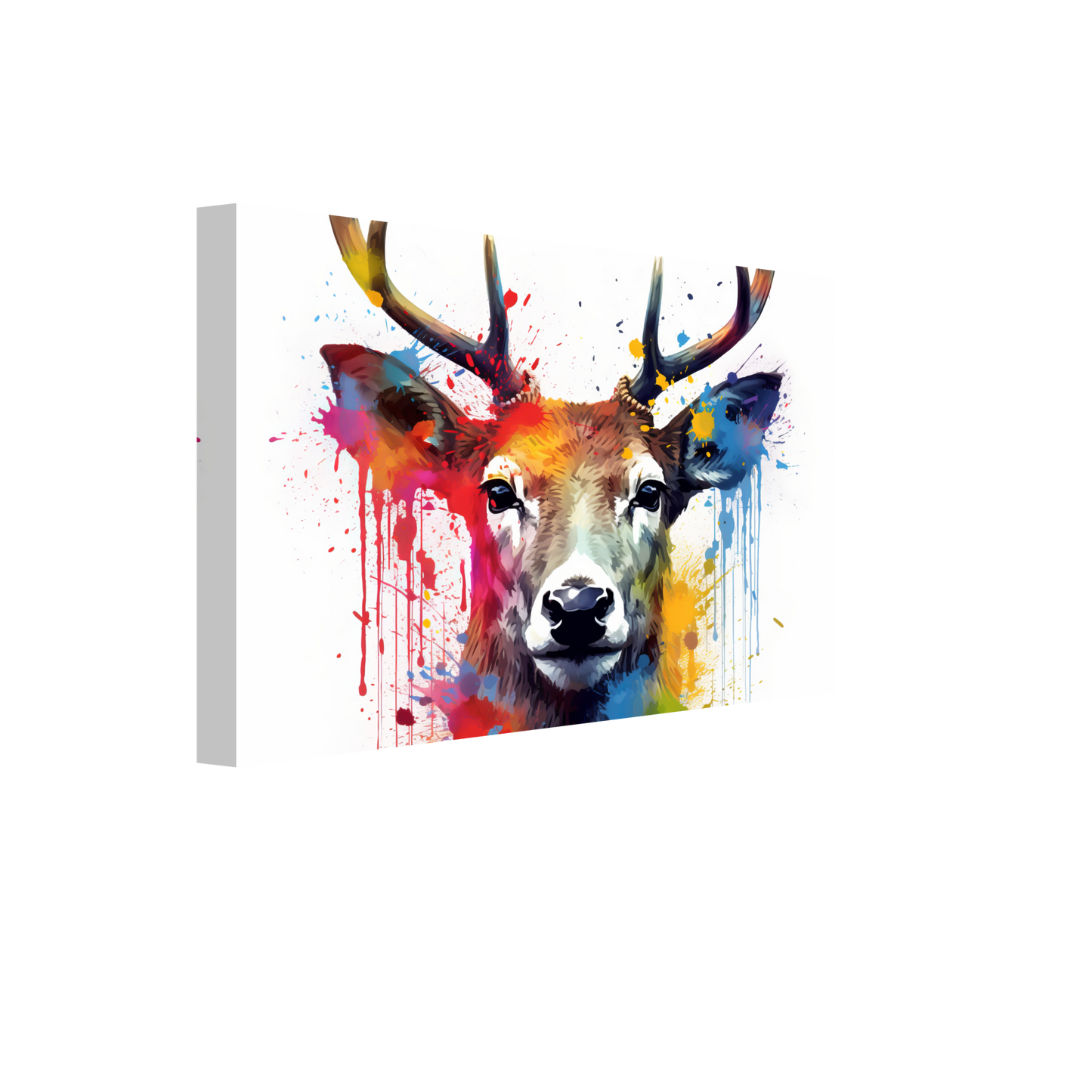Reh Rehe Hirsch Hirsche Pop-Art (WILD47)
