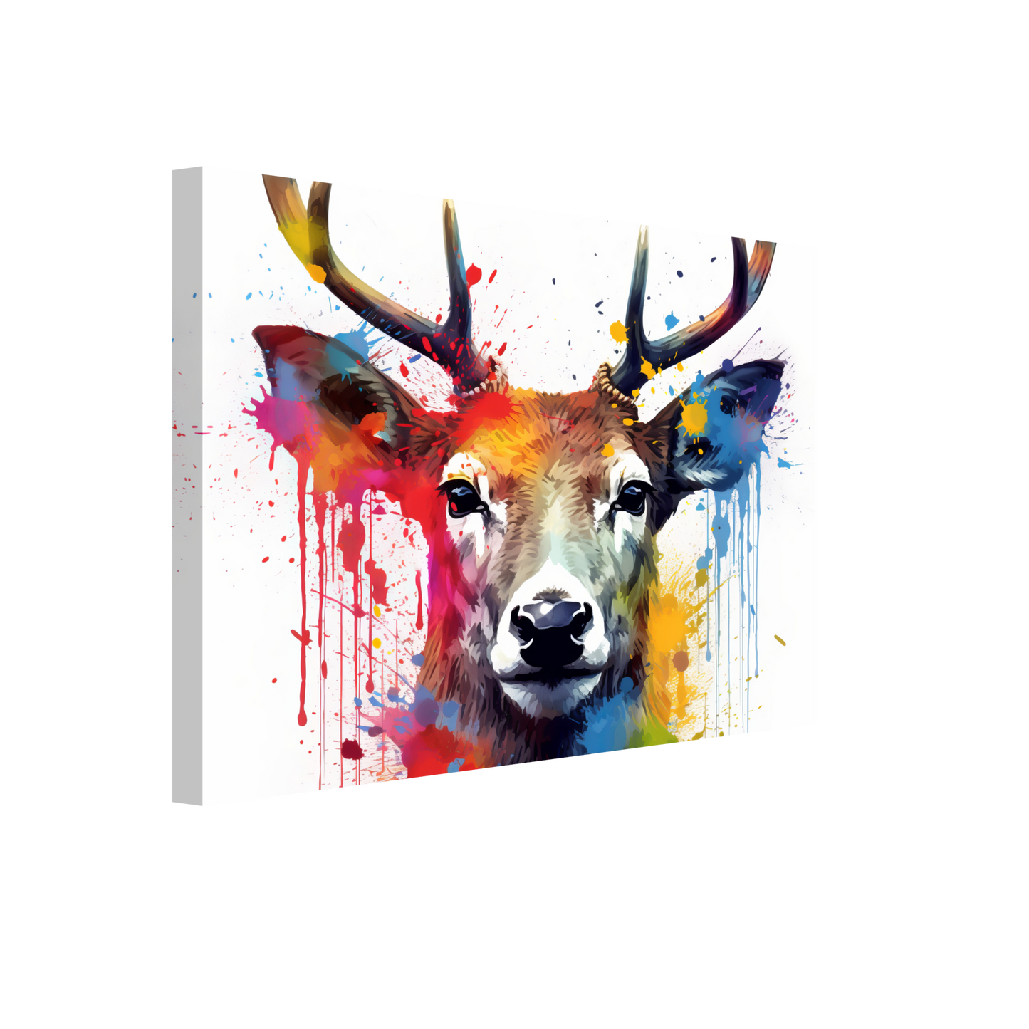 Reh Rehe Hirsch Hirsche Pop-Art (WILD47)
