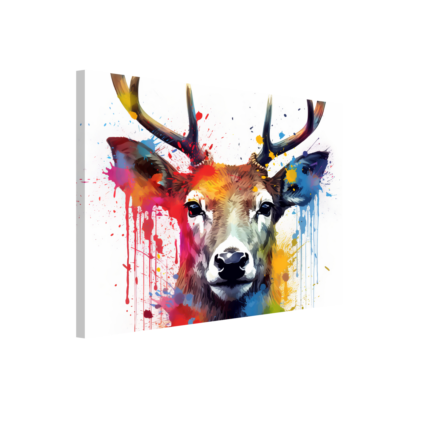Reh Rehe Hirsch Hirsche Pop-Art (WILD47)