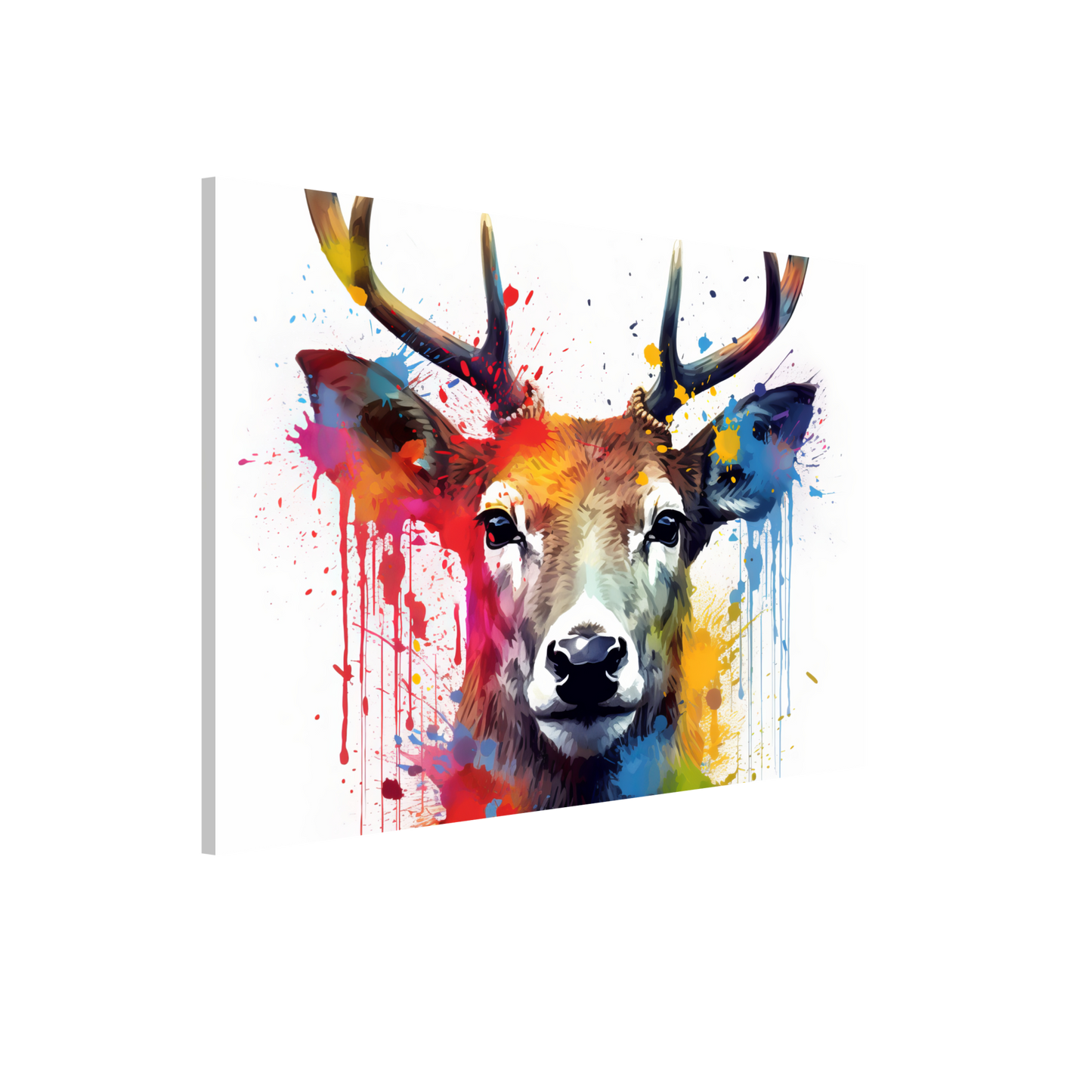 Reh Rehe Hirsch Hirsche Pop-Art (WILD47)