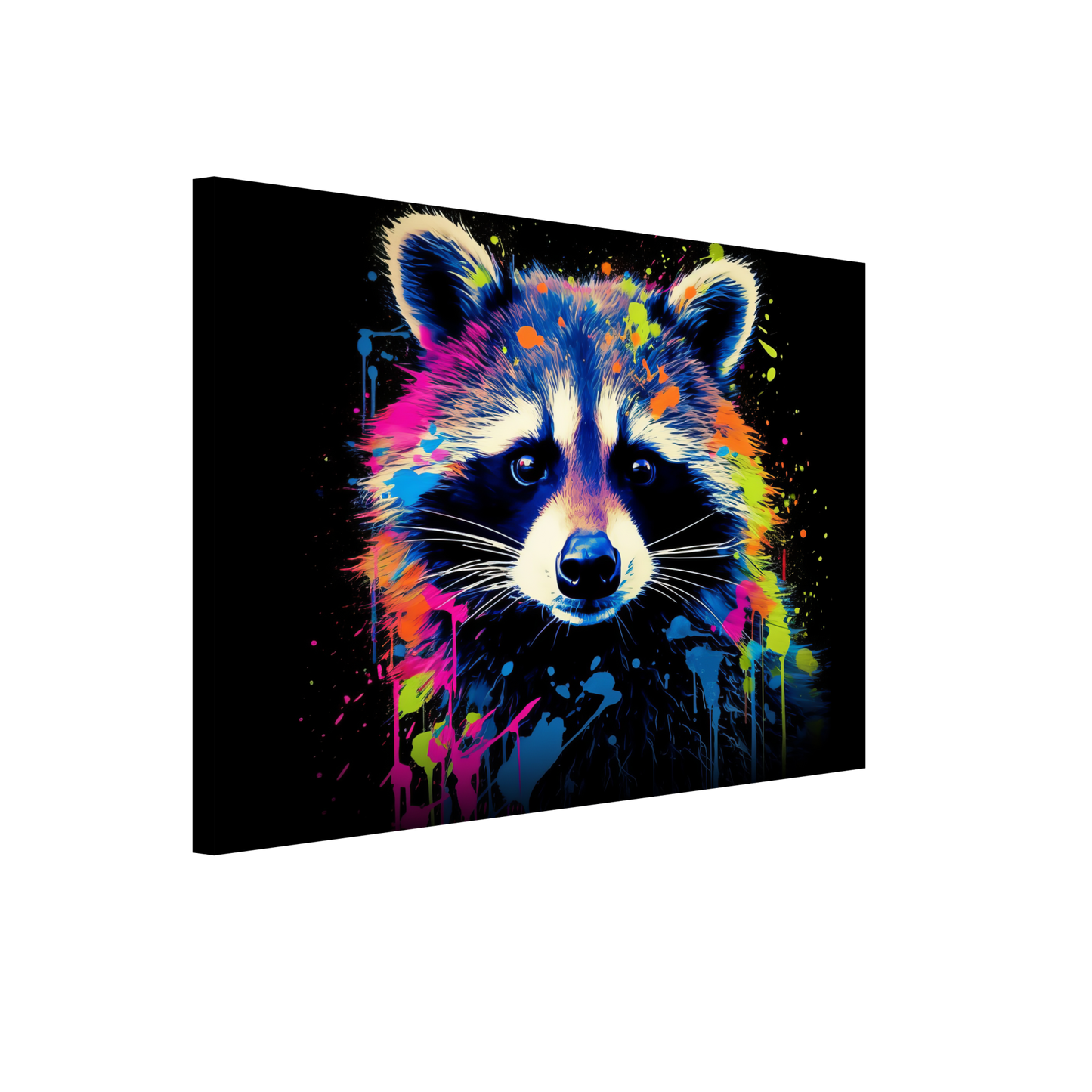 Raccoon raccoons pop art (WILD49)