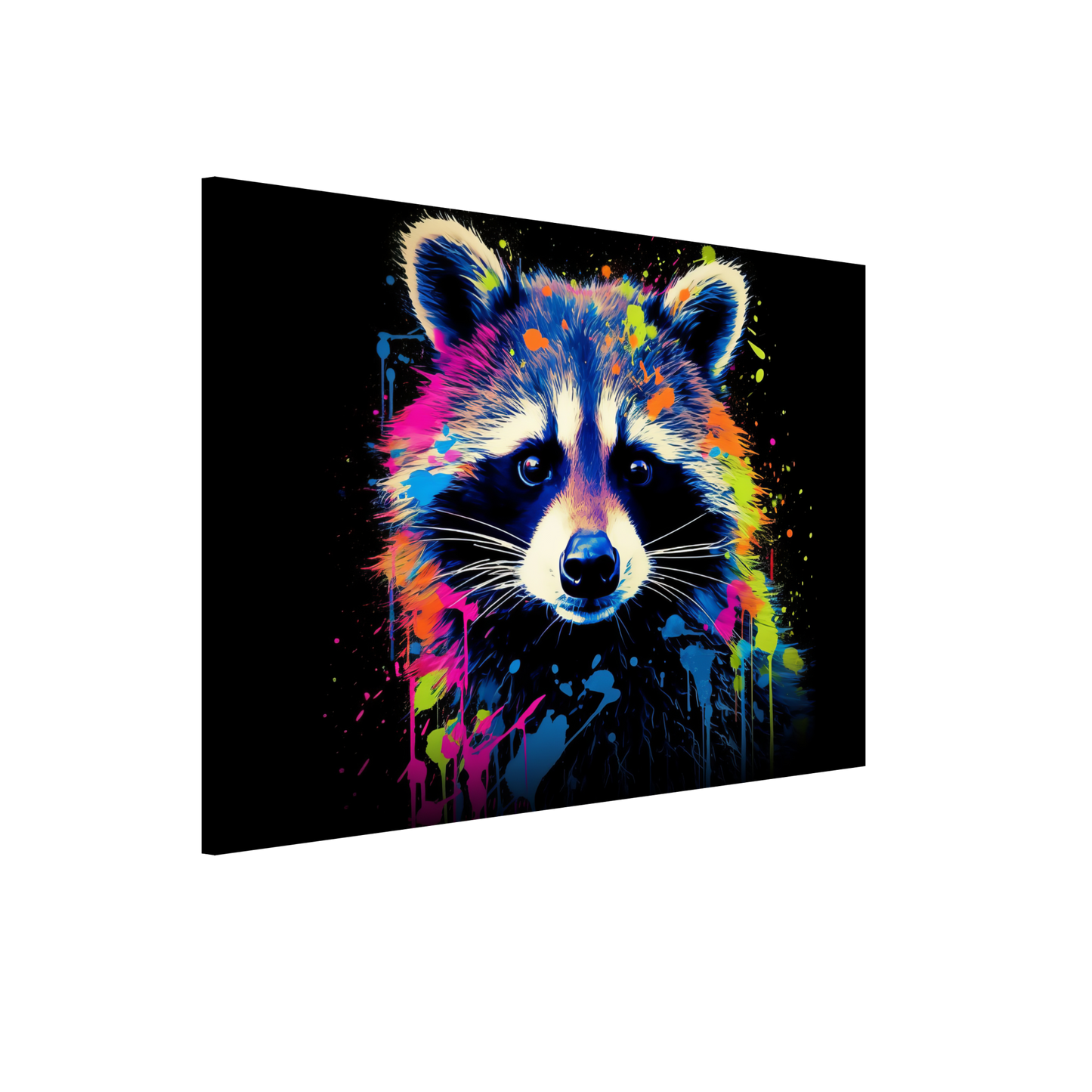 Raccoon raccoons pop art (WILD49)