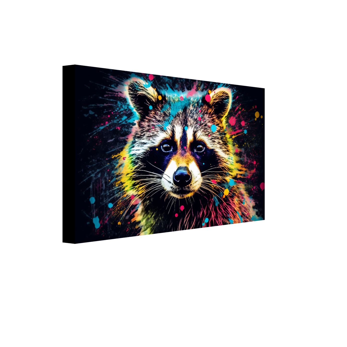 Waschbär Waschbären Pop-Art (WILD52)