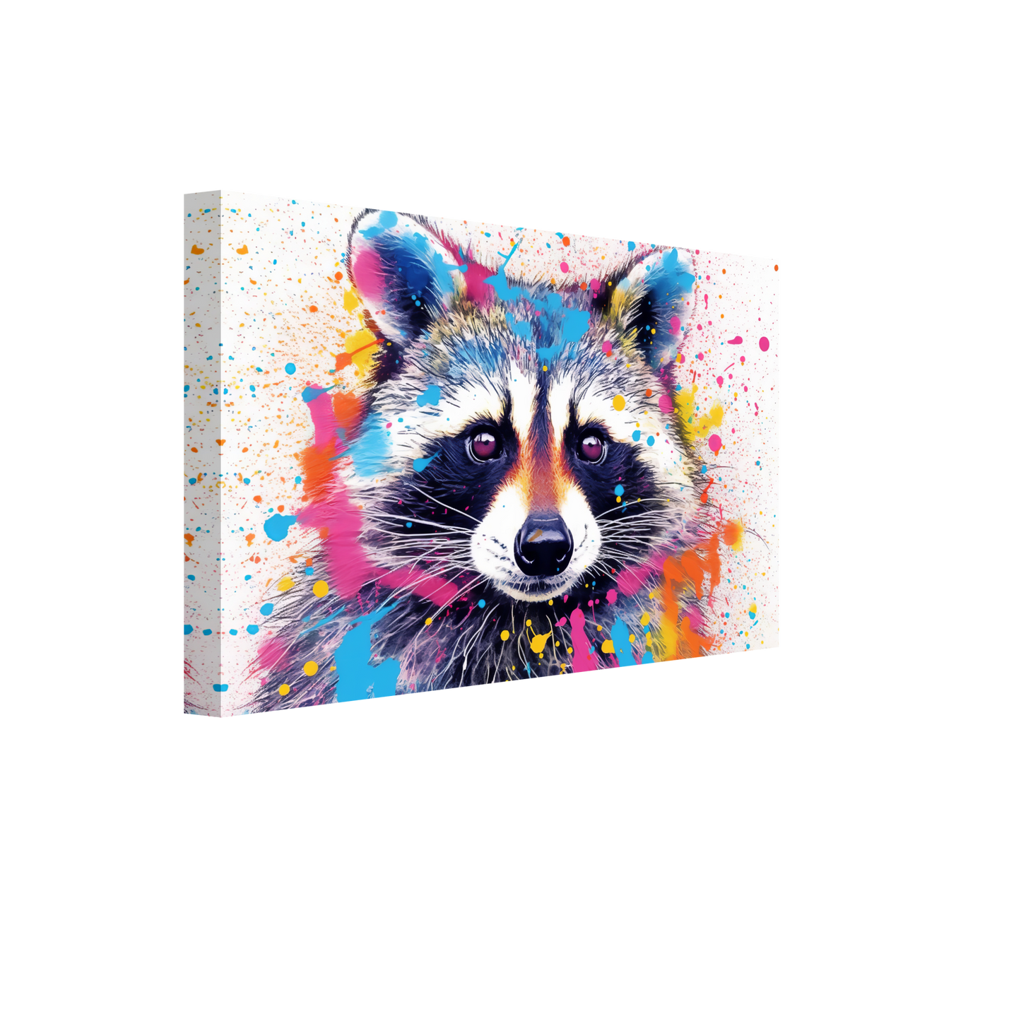Waschbär Waschbären Pop-Art (WILD53)